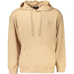 Beige Cotton Sweatshirt