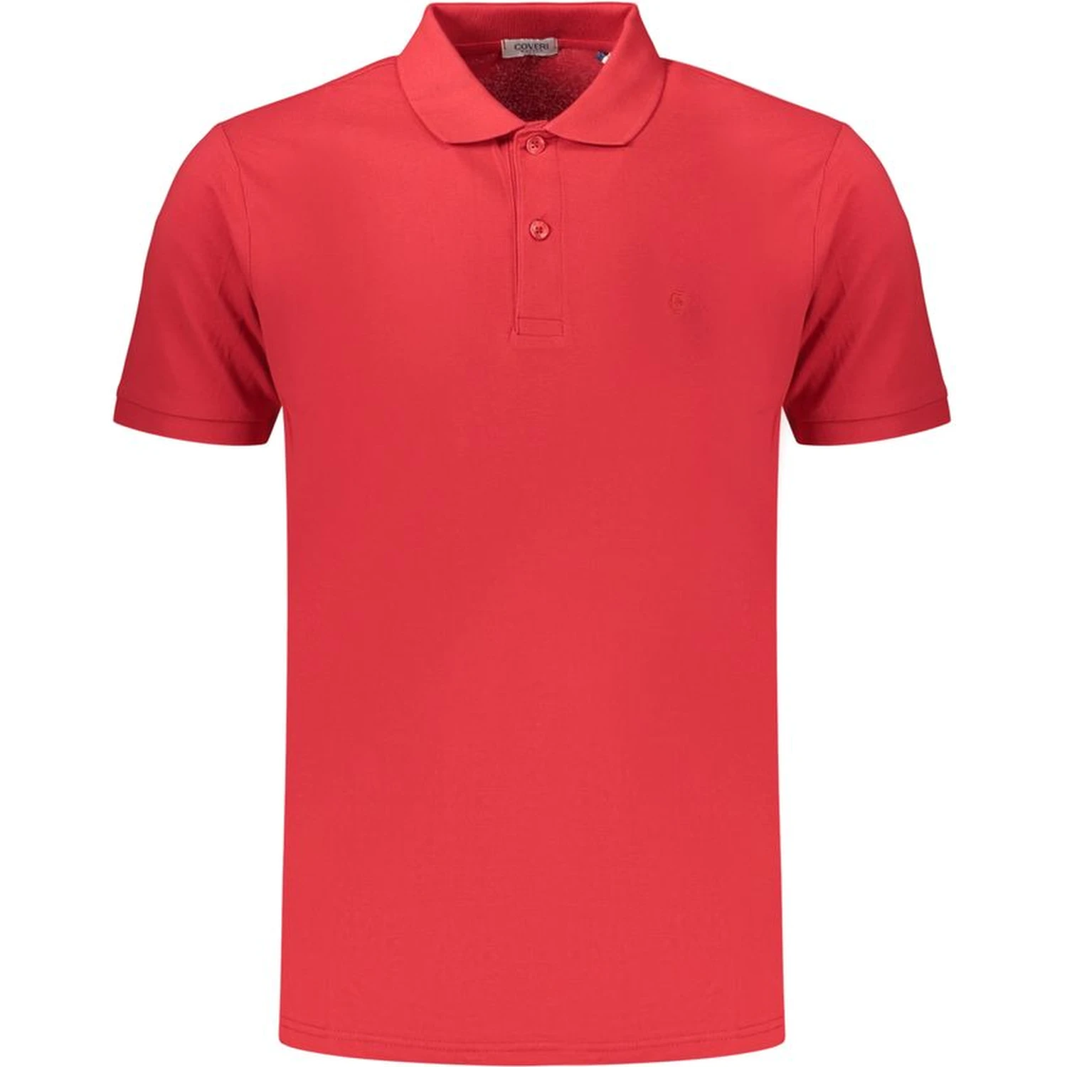Red Cotton Polo Shirt