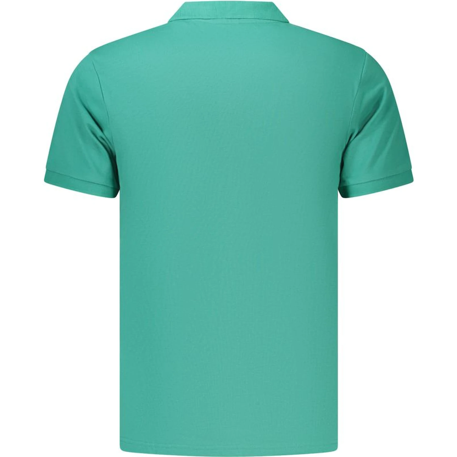 Green Cotton Polo Shirt
