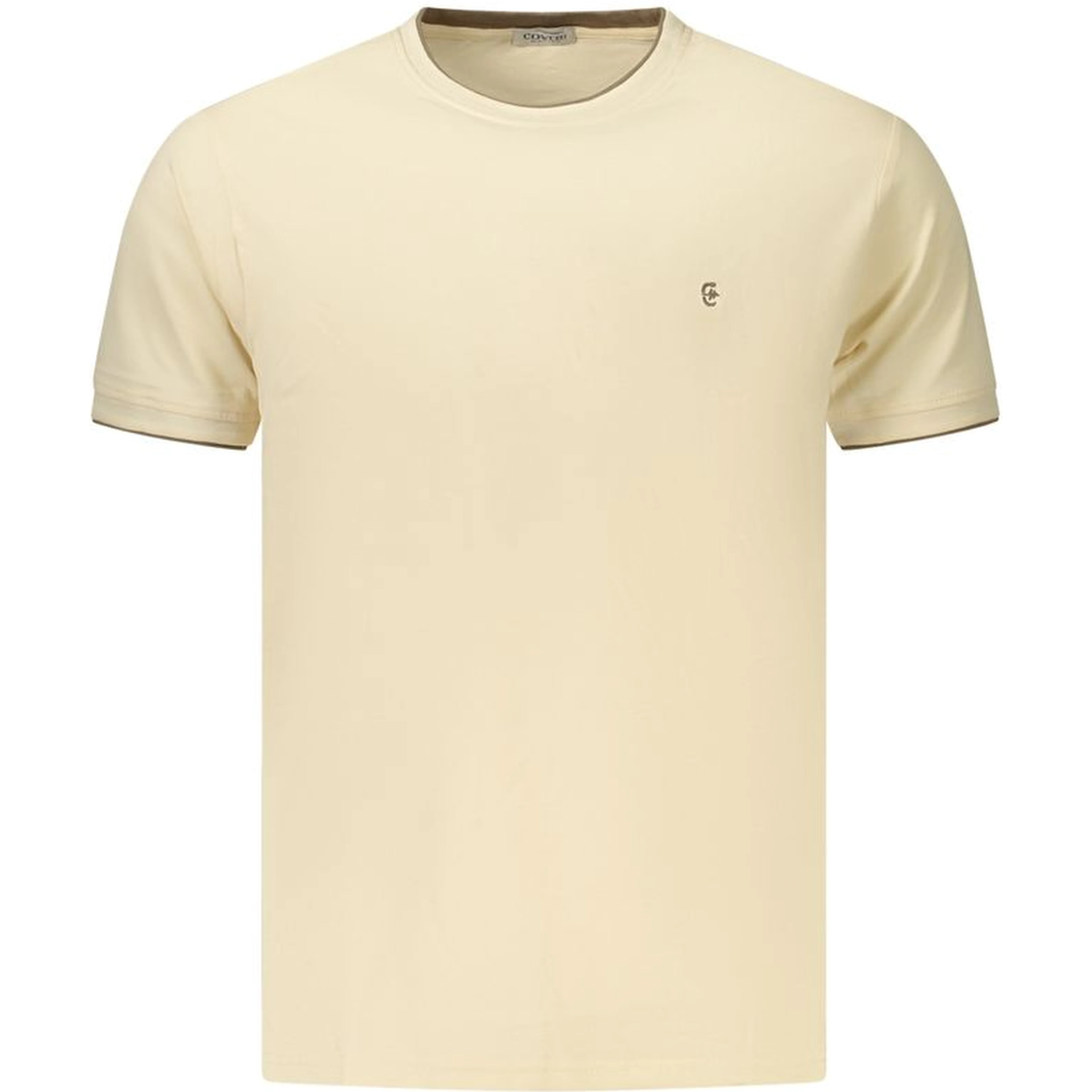 Beige Cotton T-Shirt