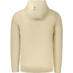Beige Cotton Sweatshirt
