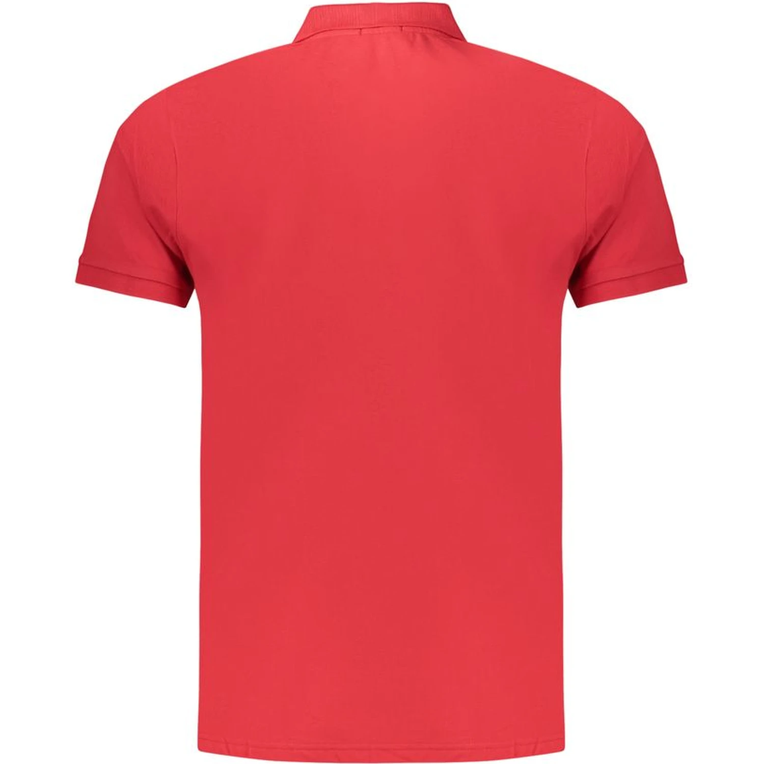 Red Cotton Polo Shirt