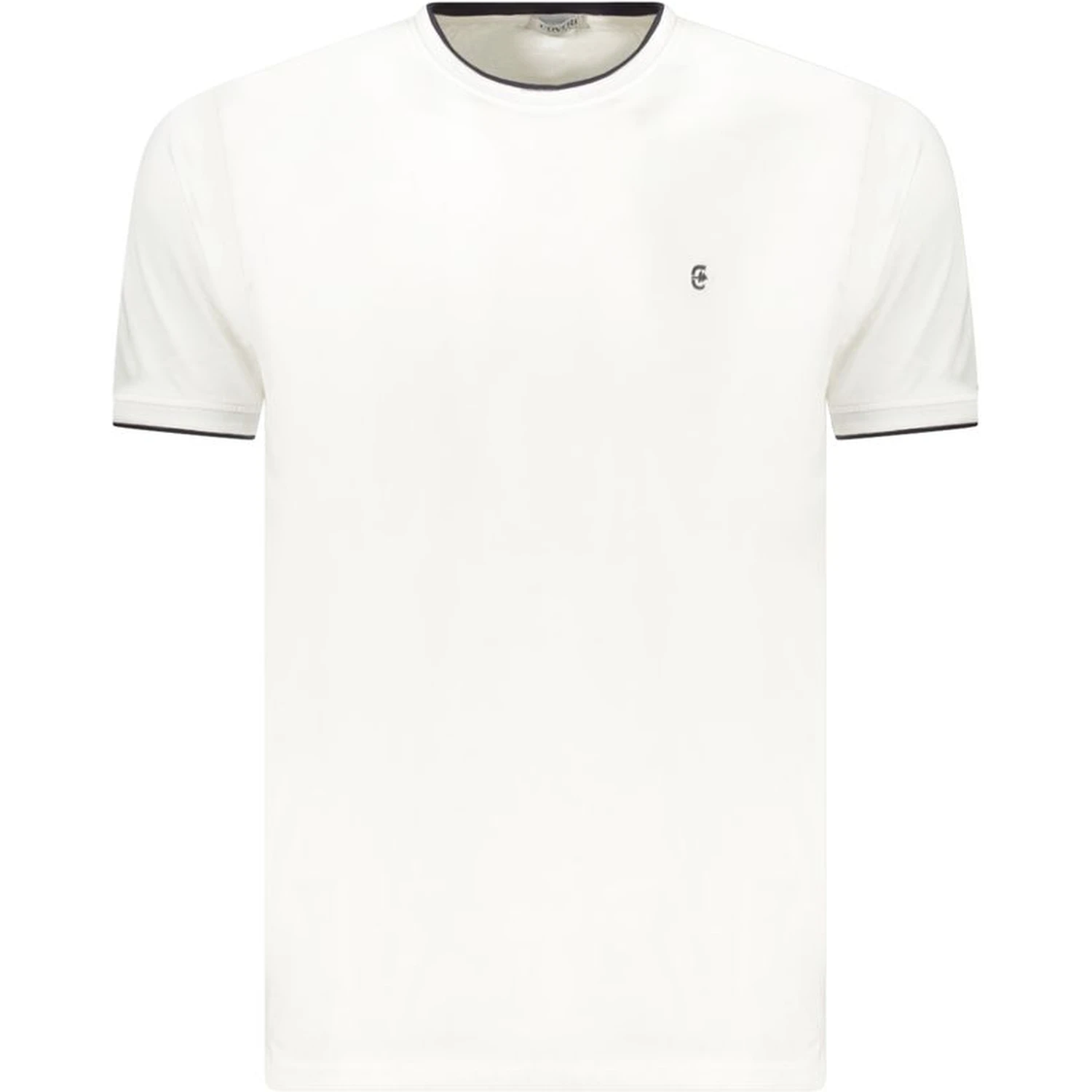 White Cotton Men's T-Shirt