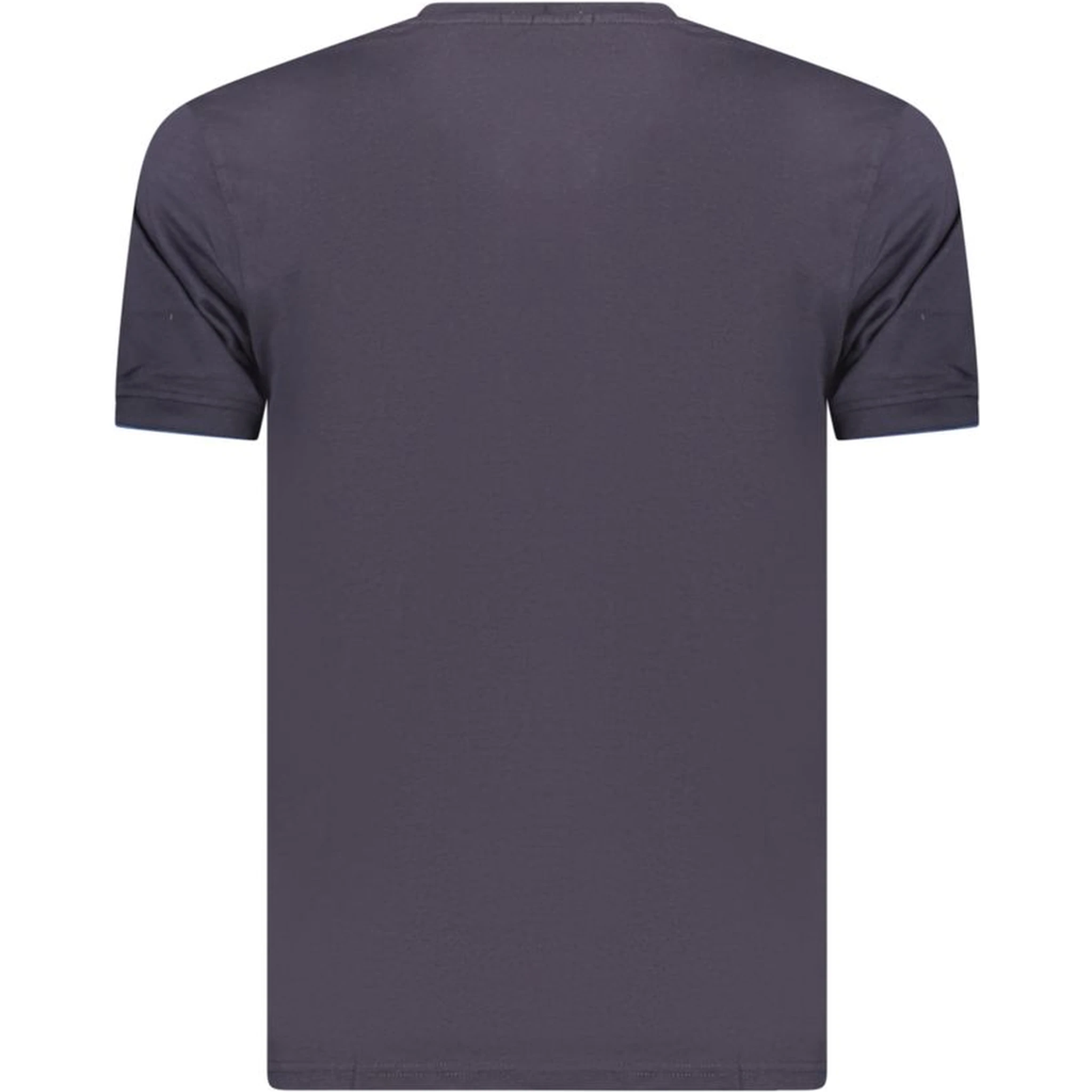 Blue Cotton Men's T-Shirt