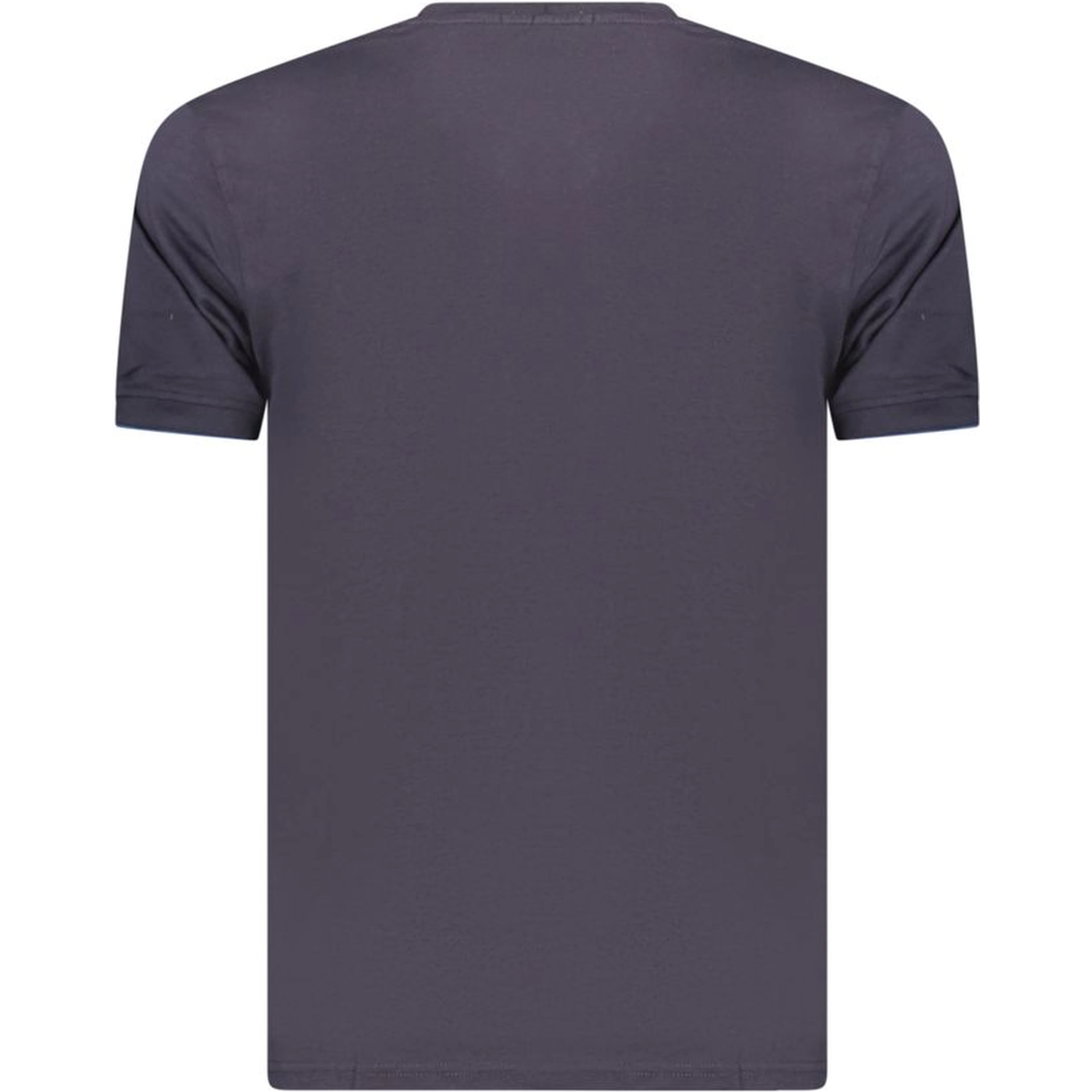Blue Cotton Men's T-Shirt