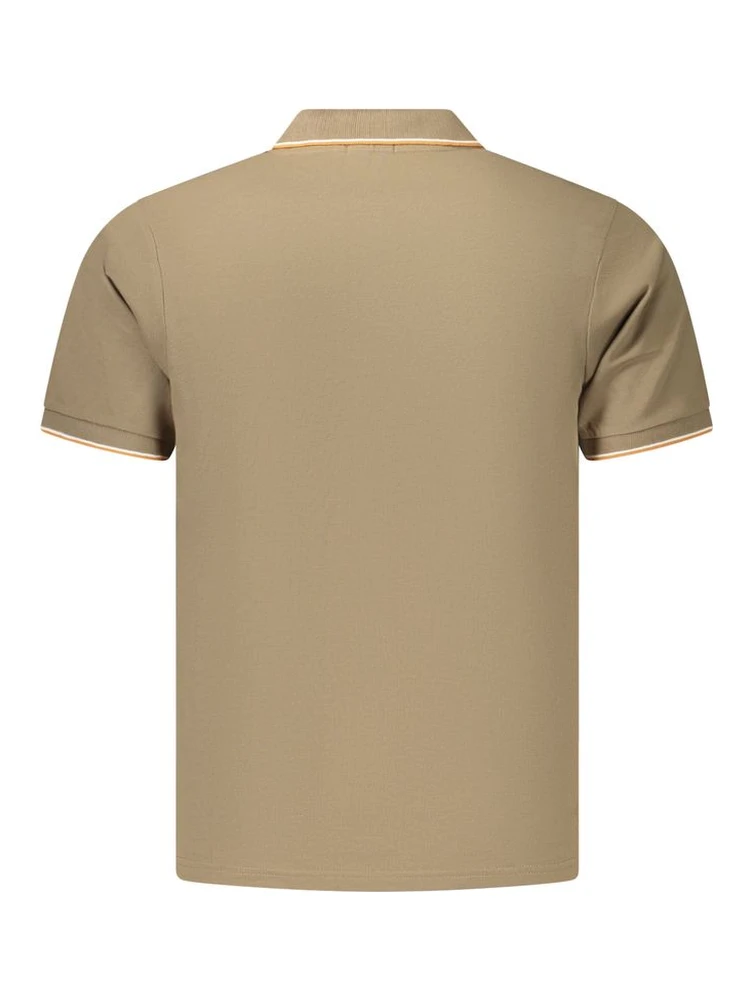 Brown Cotton Polo Shirt alternative