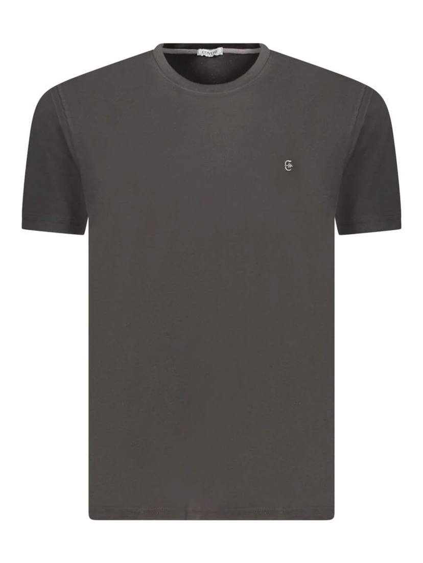 Black Cotton T-Shirt
