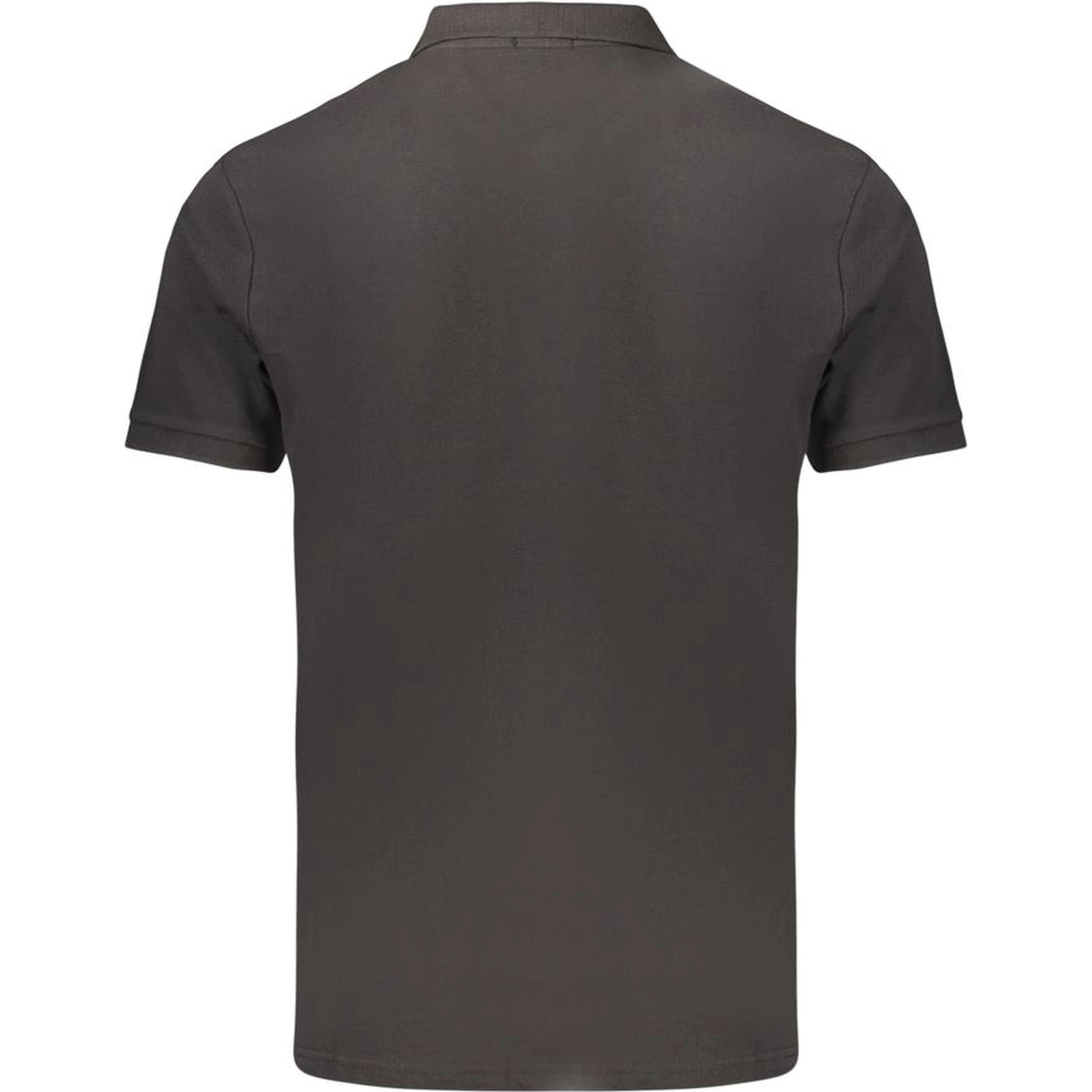 Black Cotton Polo Shirt