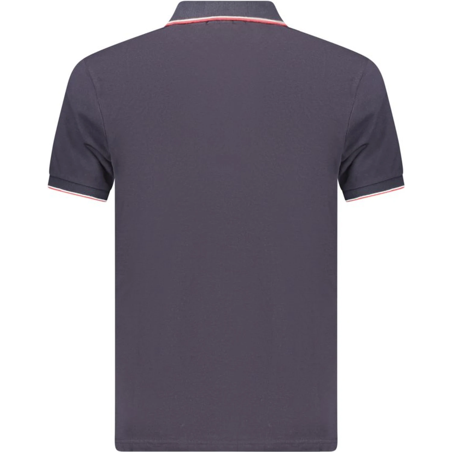 Blue Cotton Men's Polo