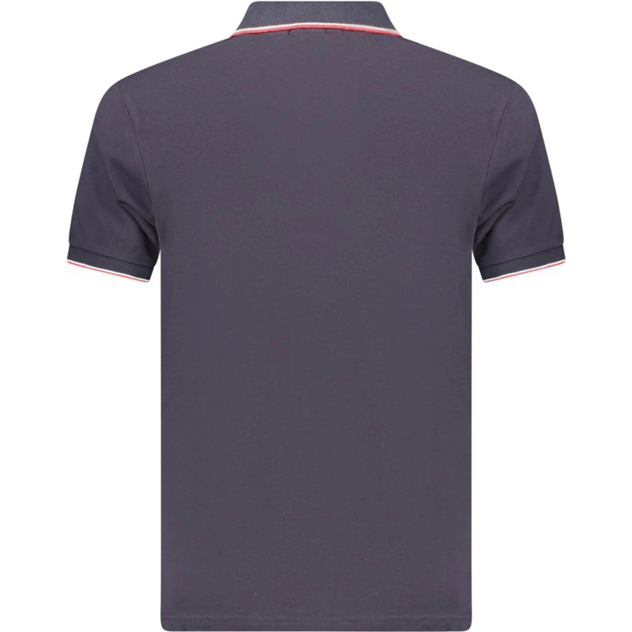 Blue Cotton Men's Polo