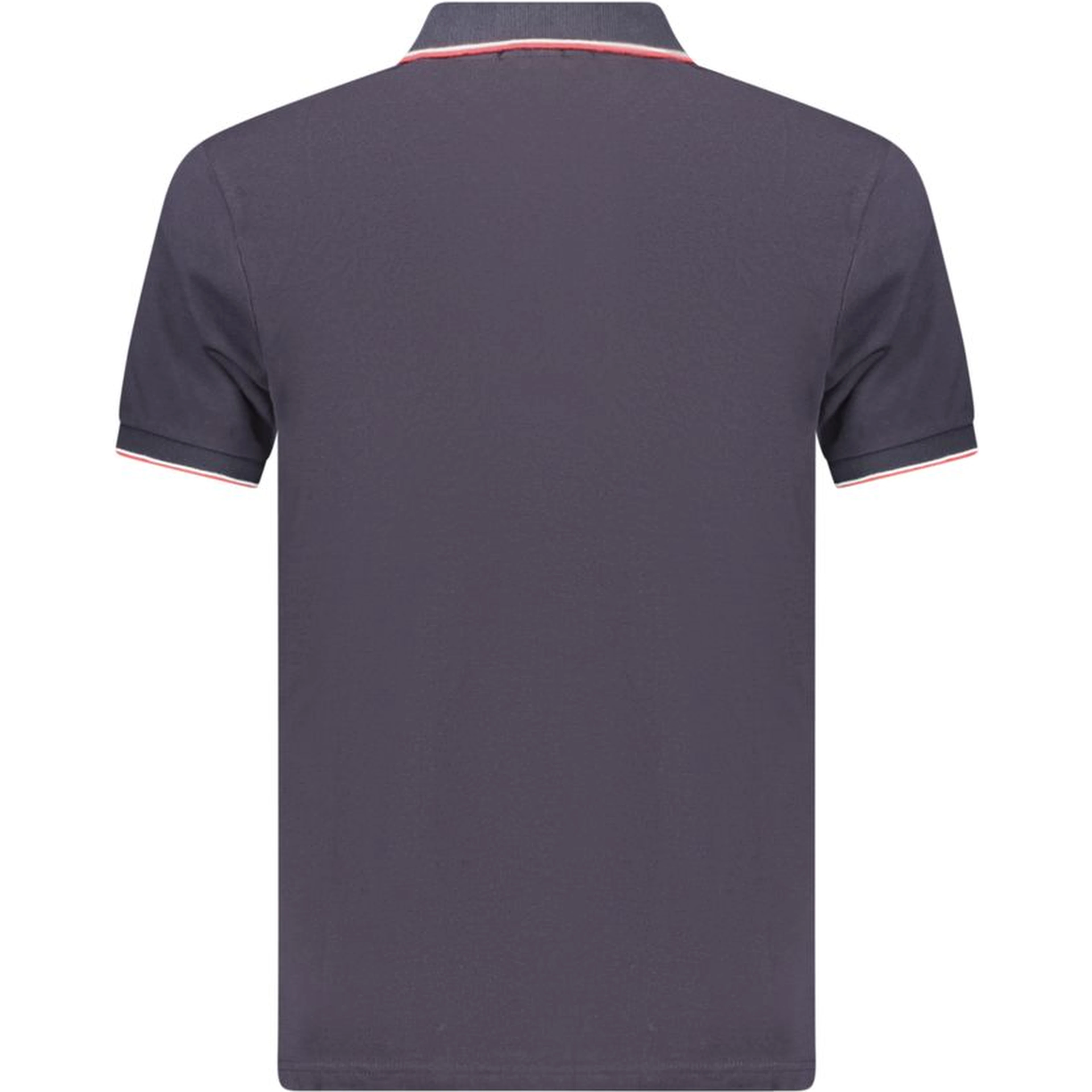Blue Cotton Men's Polo