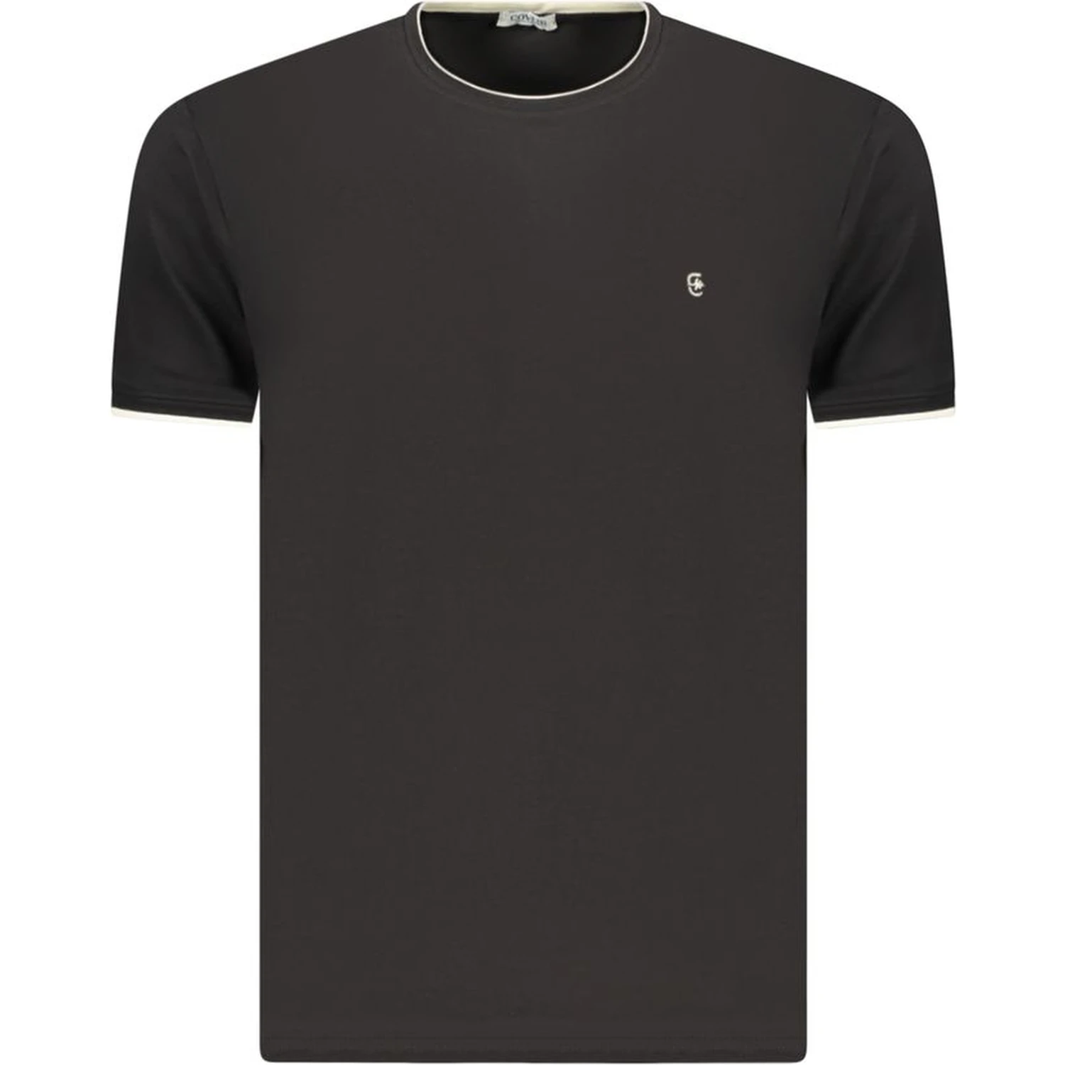 Black Cotton Men's T-Shirt