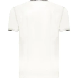 White Cotton Men's T-Shirt
