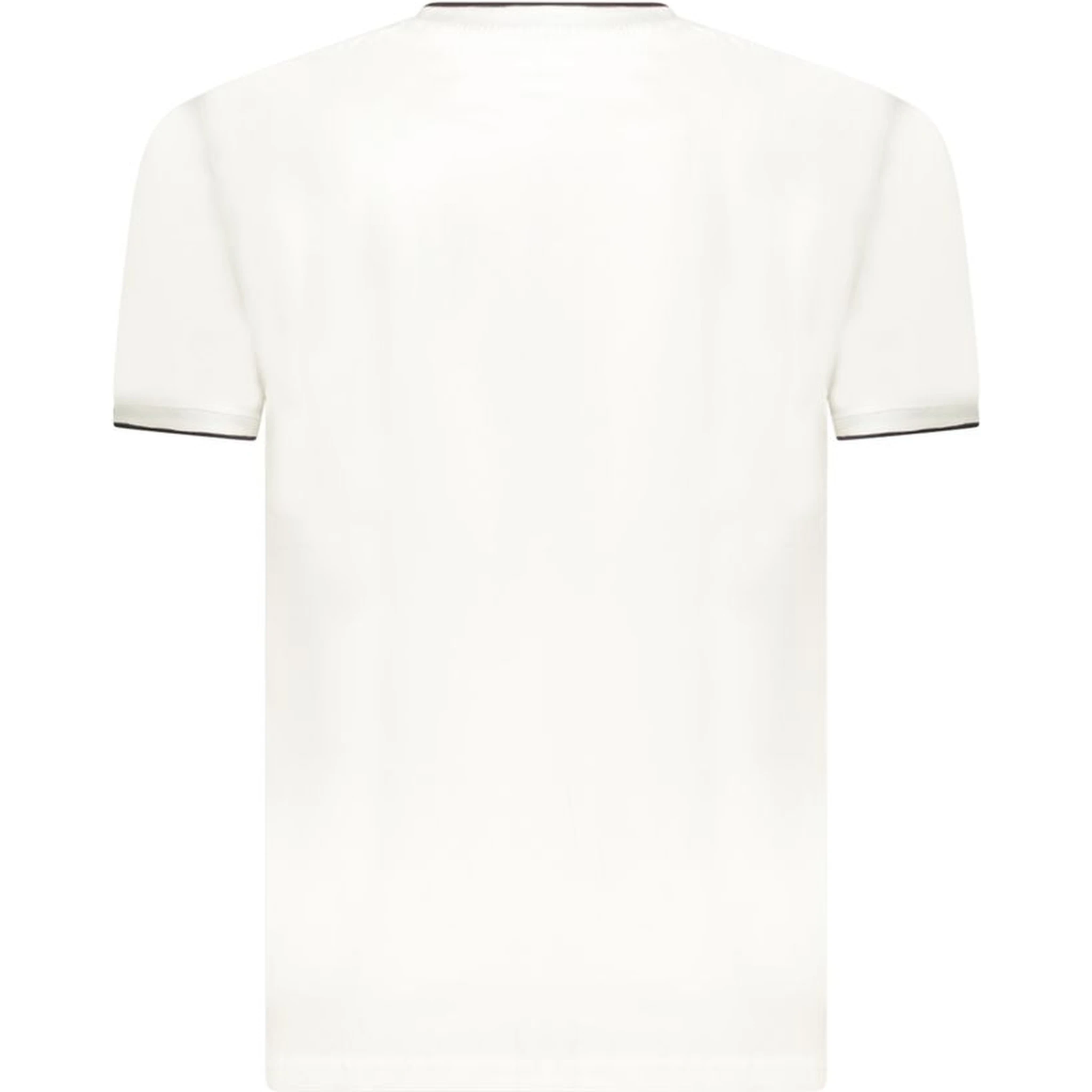 White Cotton Men's T-Shirt