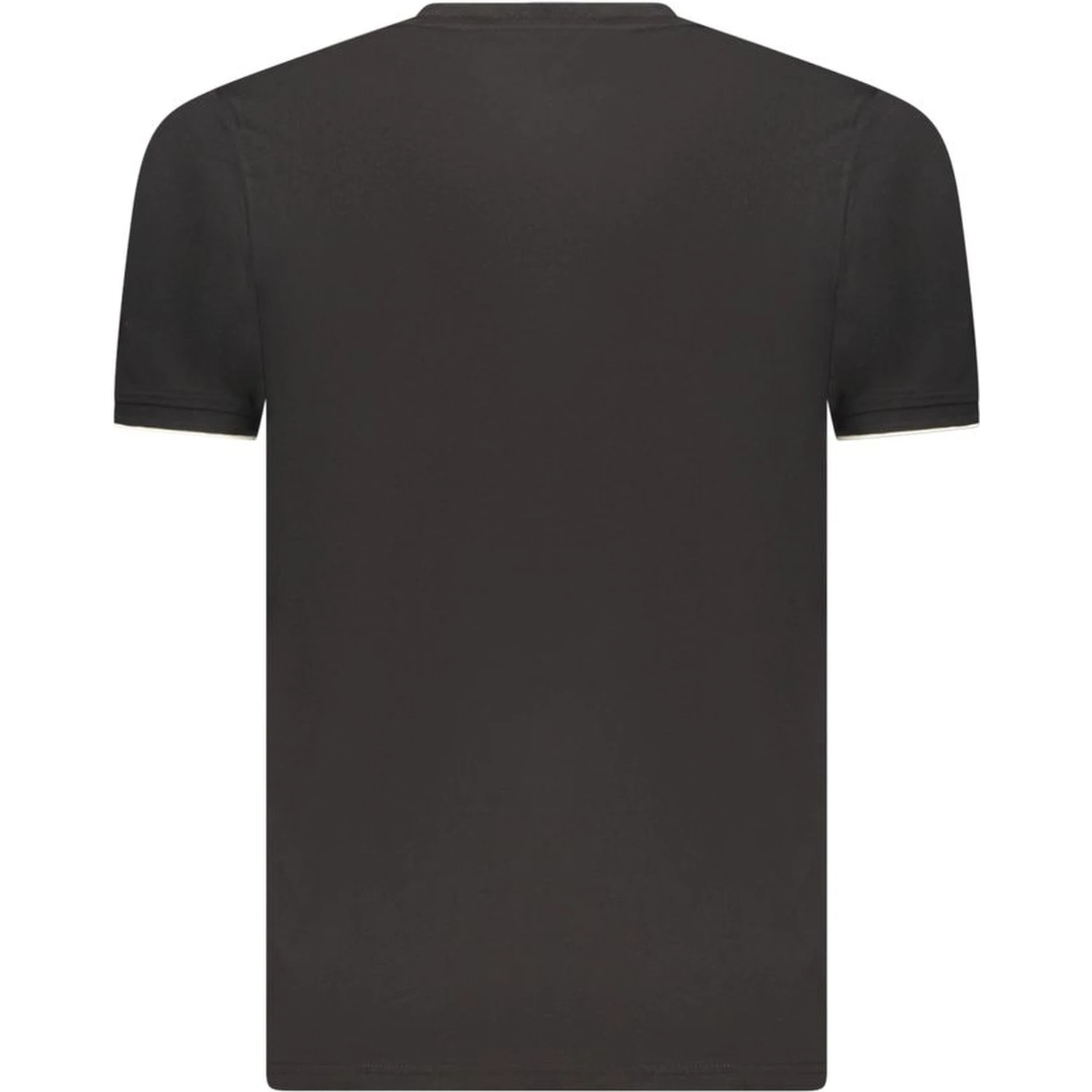 Black Cotton Men's T-Shirt