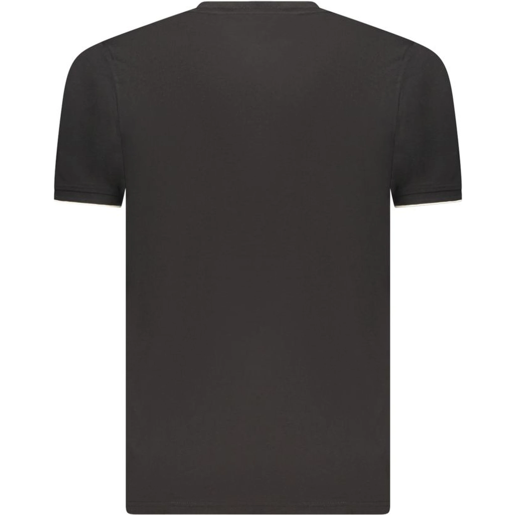 Black Cotton Men's T-Shirt