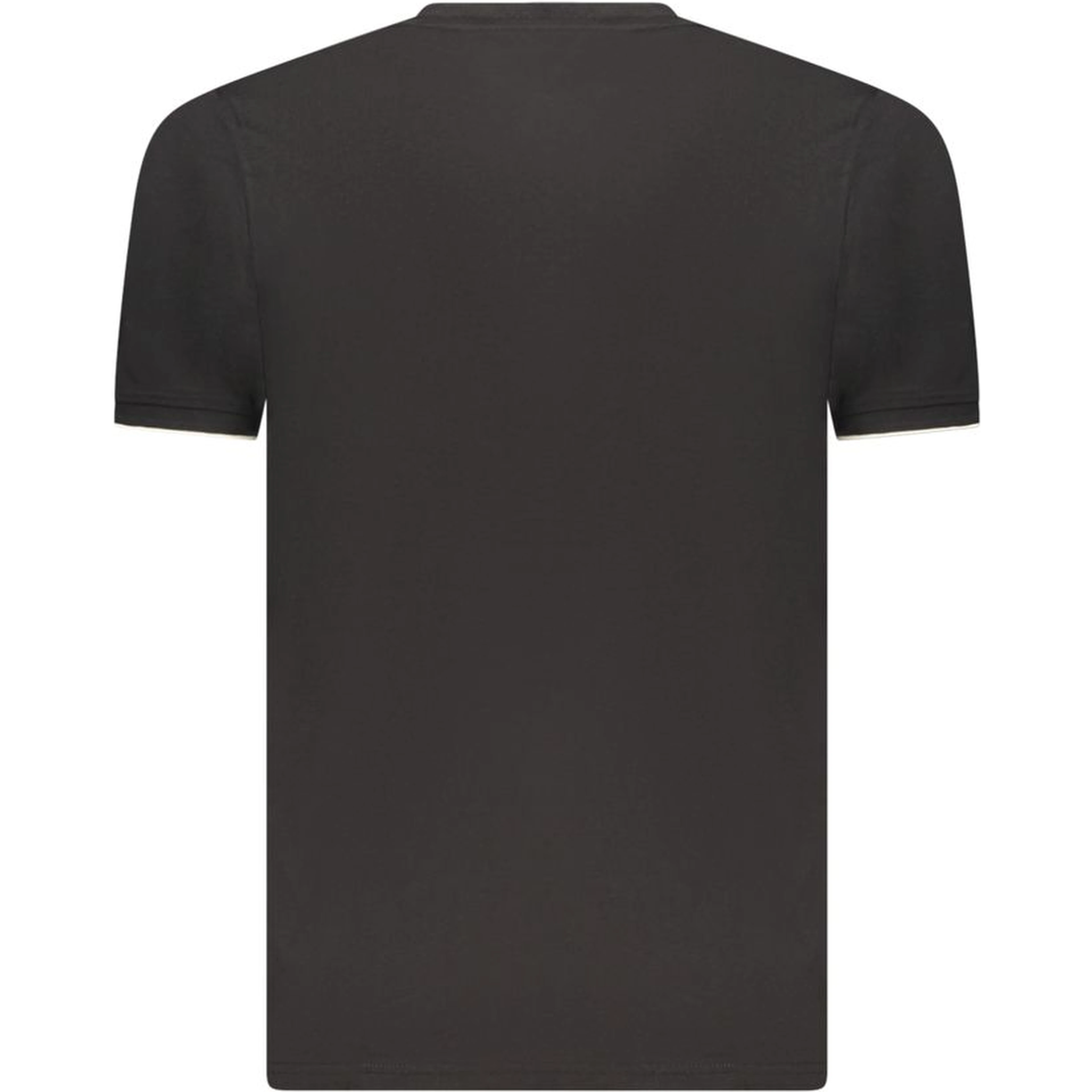 Black Cotton Men's T-Shirt