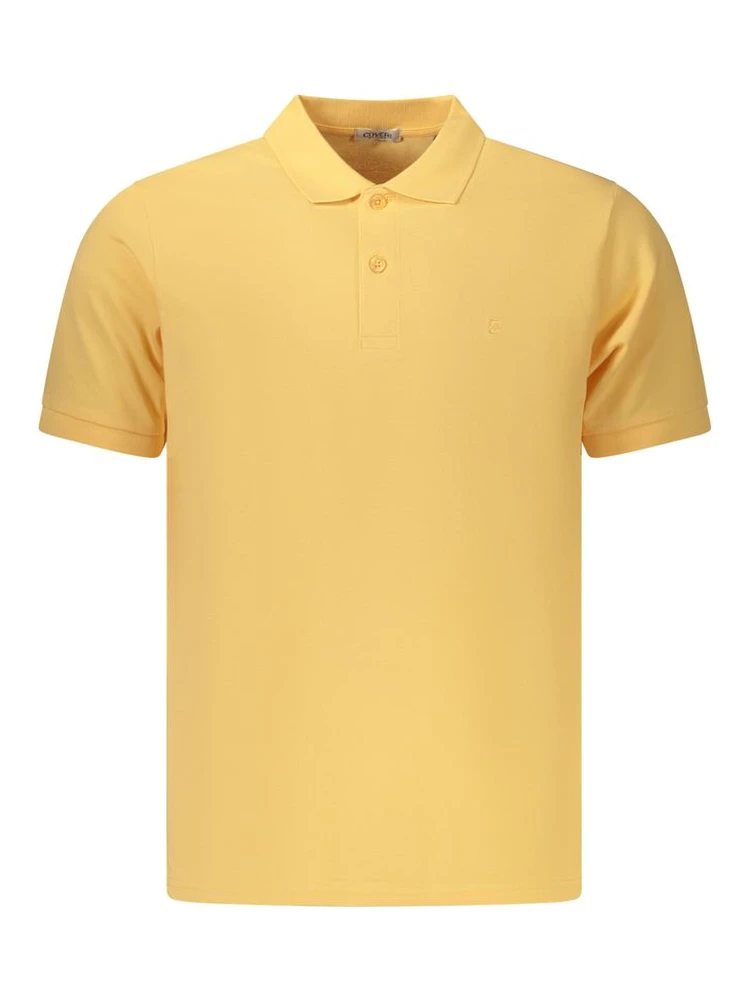 Orange Cotton Men's Polo Shirt