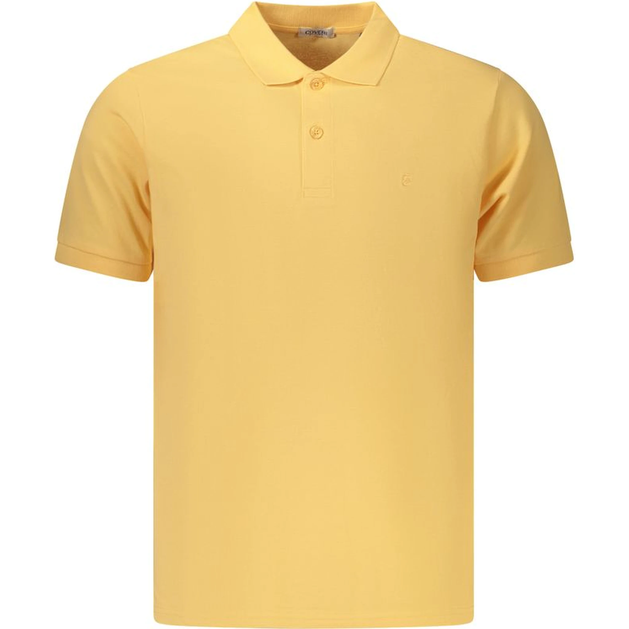 Orange Cotton Men's Polo Shirt