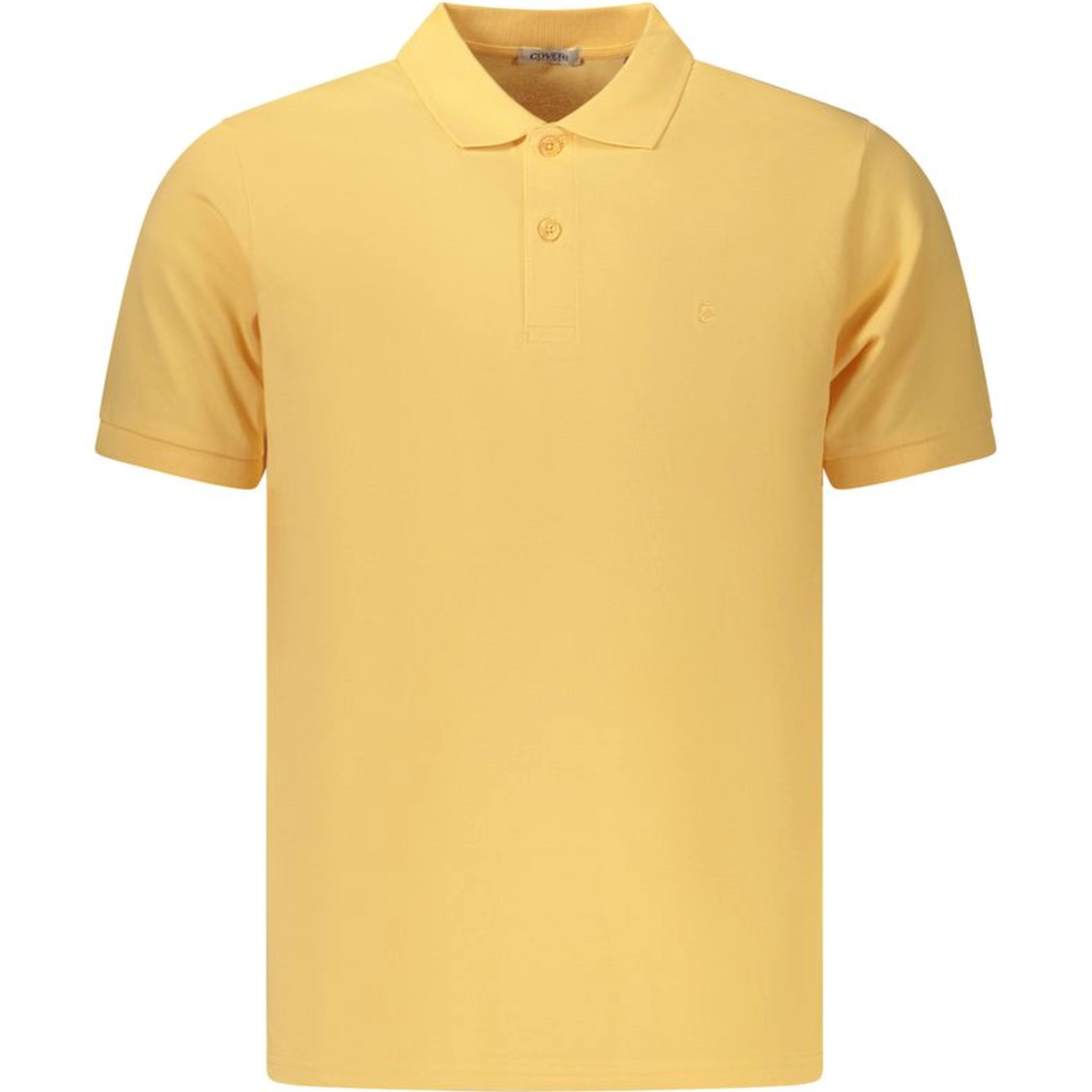 Orange Cotton Men's Polo Shirt
