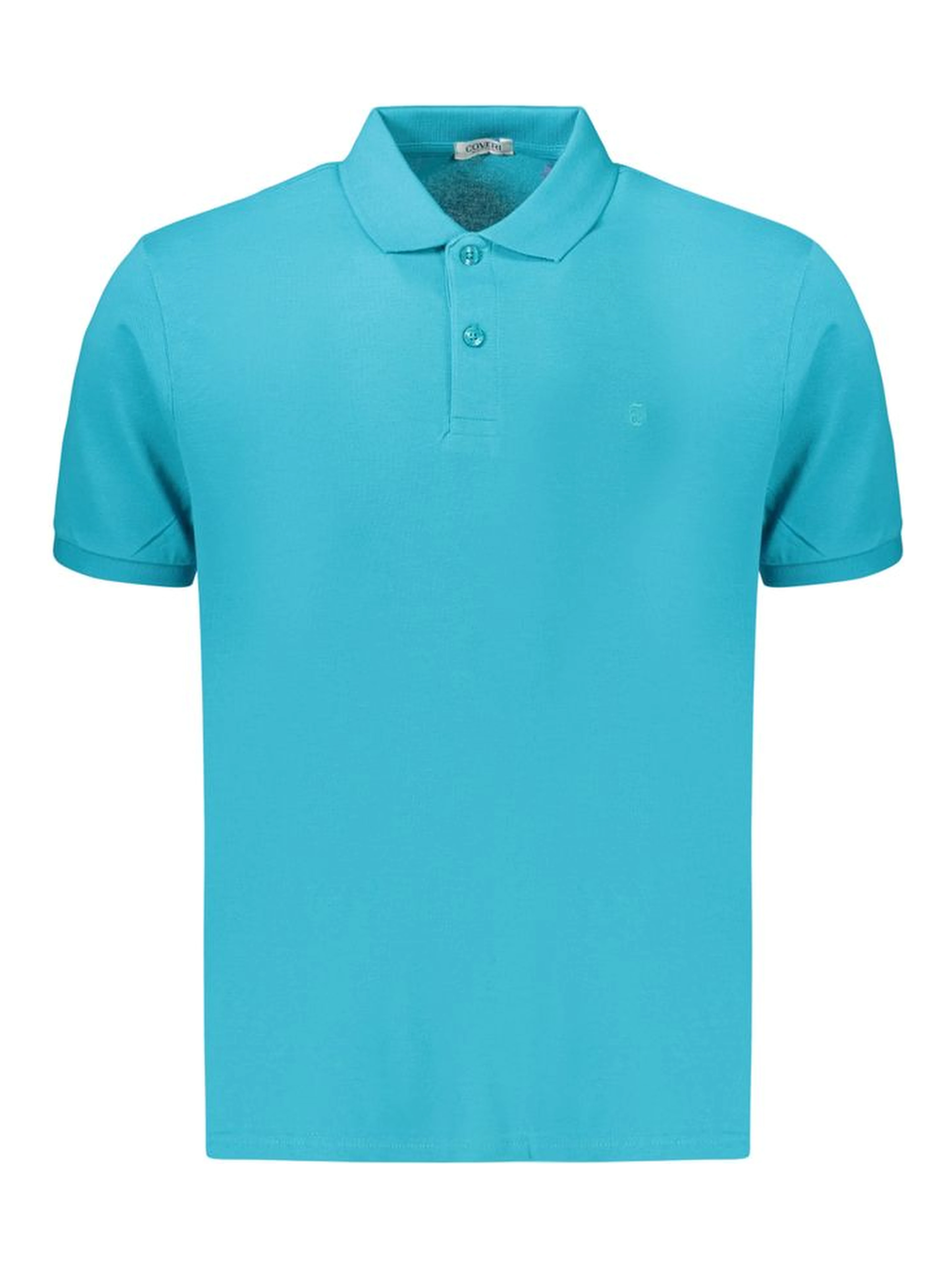 Azzurro Cotton Men Polo