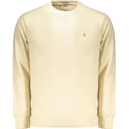 Beige Cotton Men's Sweatshirt