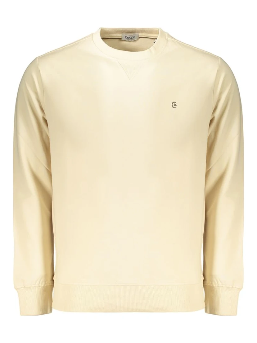 Beige Cotton Men's Sweatshirt