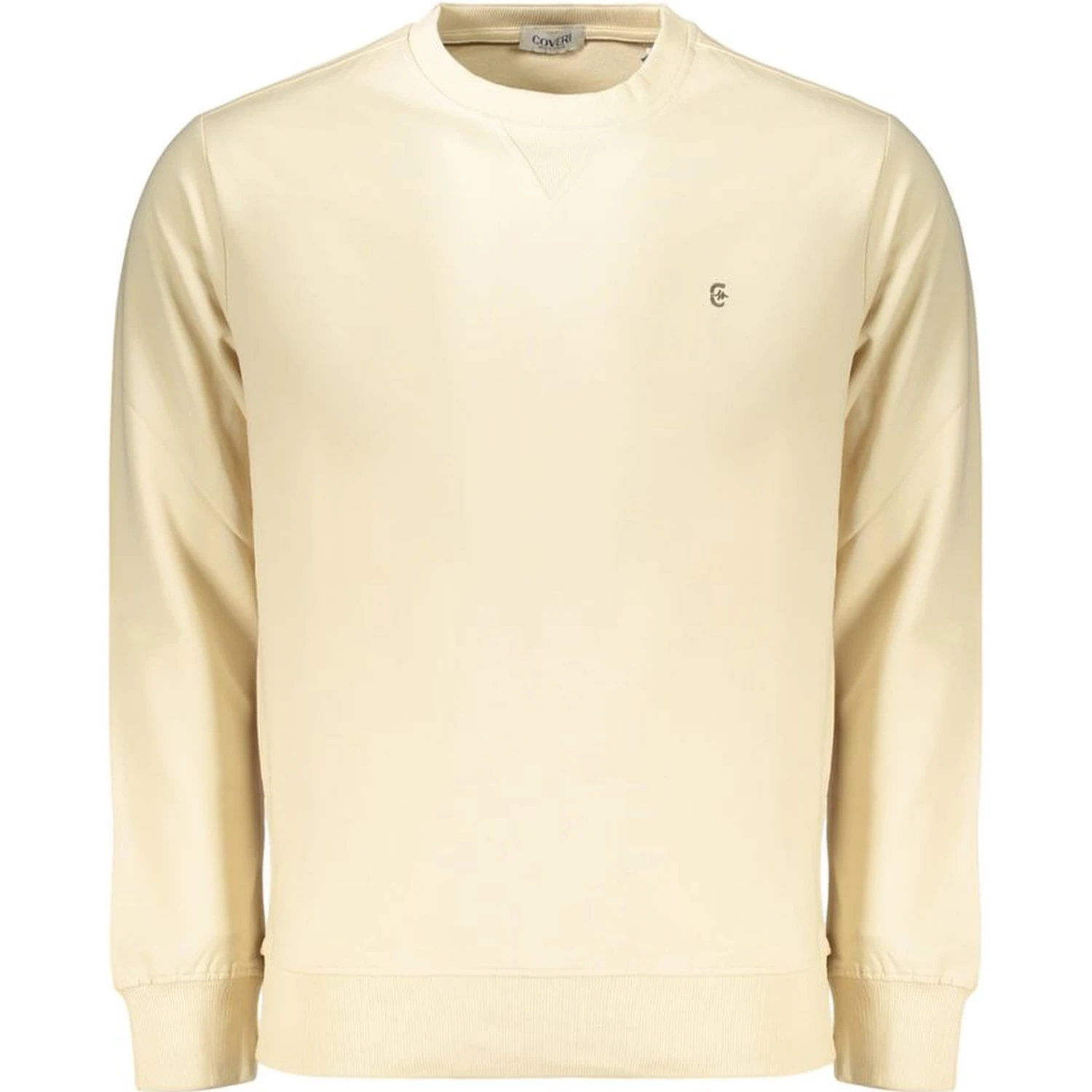 Beige Cotton Men's Sweatshirt