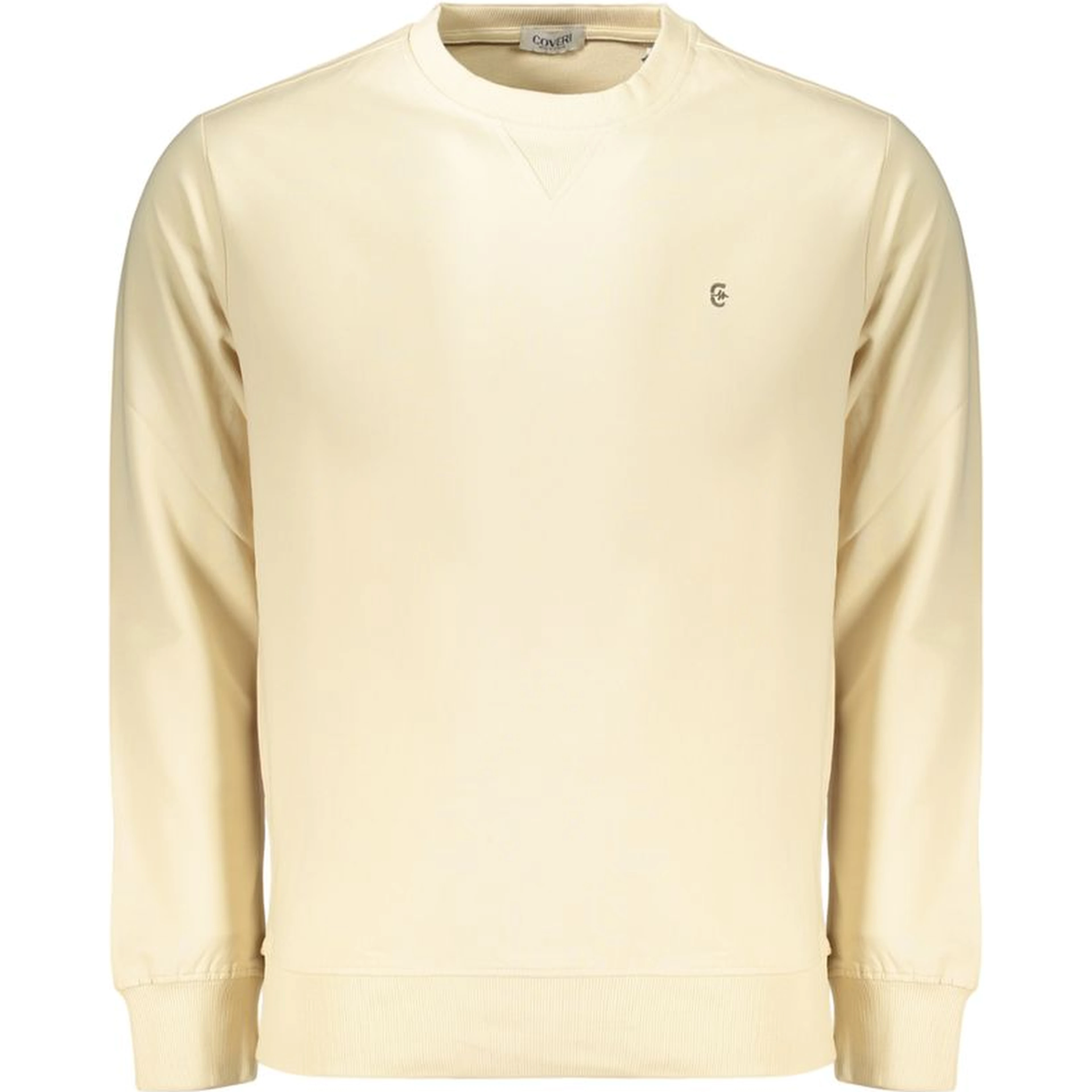 Beige Cotton Men's Sweatshirt