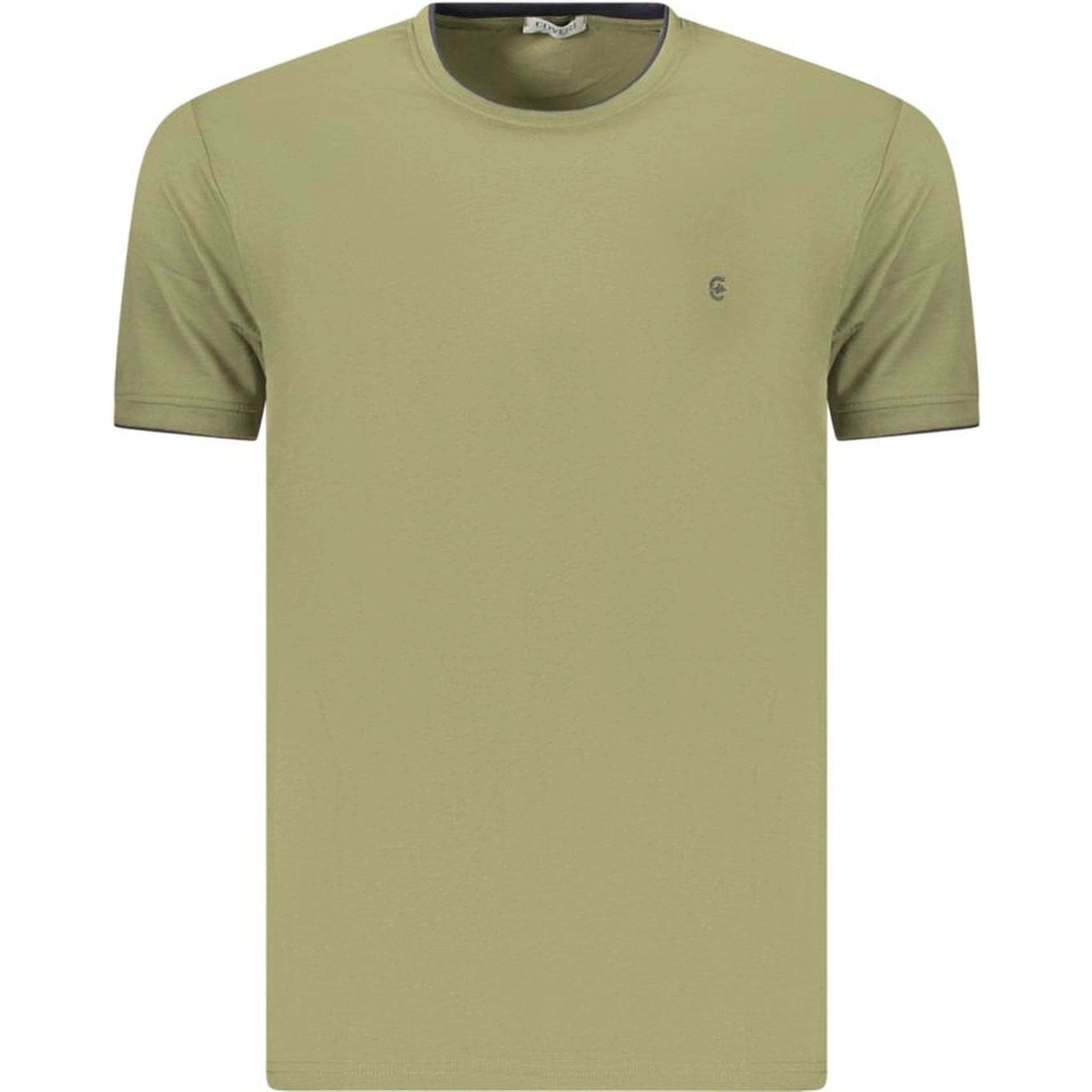 Green Cotton Men's T-Shirt