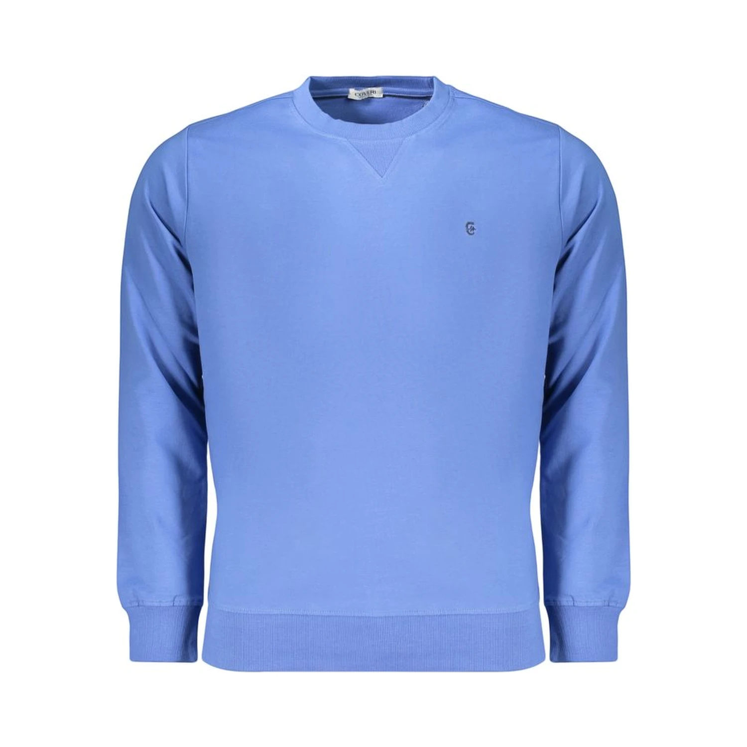 Blue Cotton Men's Sweatshirt