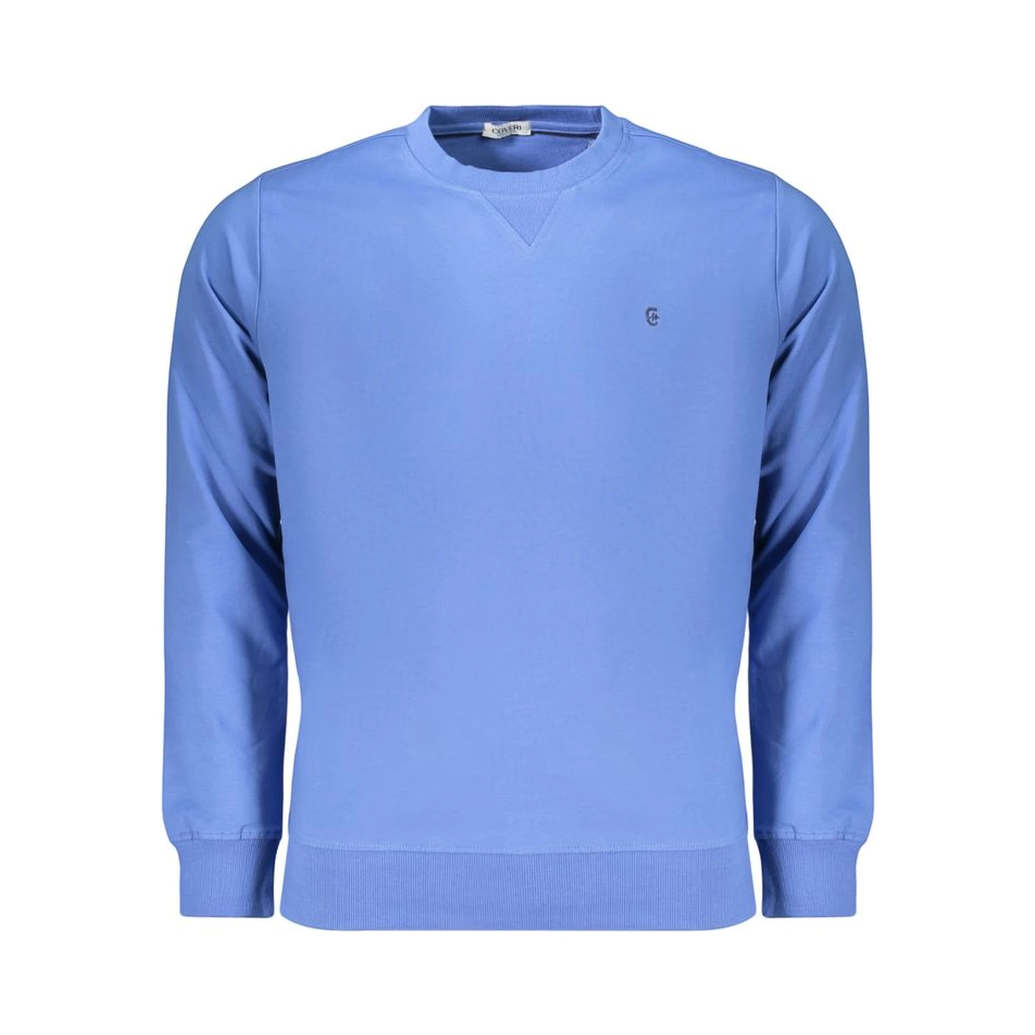 Blue Cotton Men's Sweatshirt