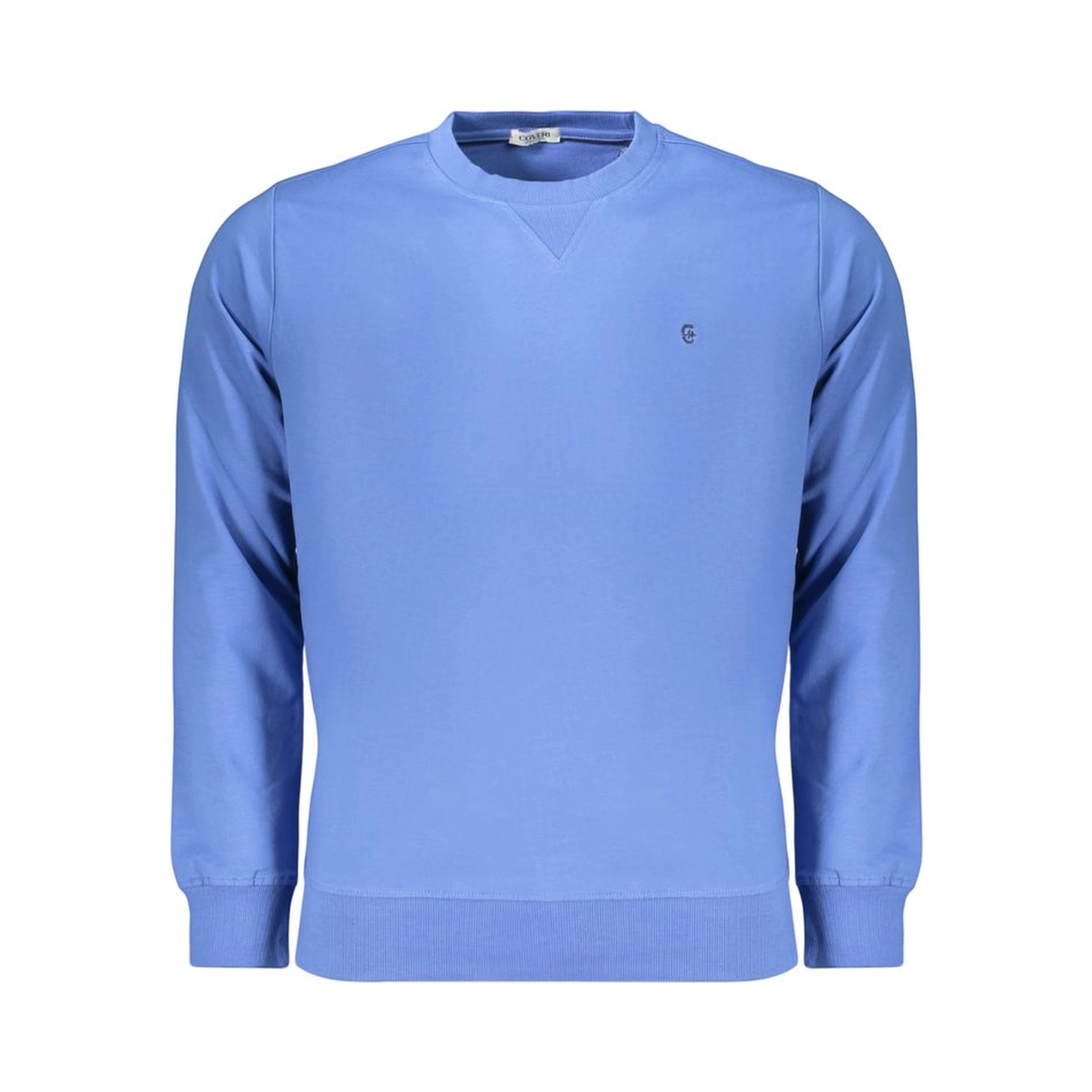Blue Cotton Men's Sweatshirt
