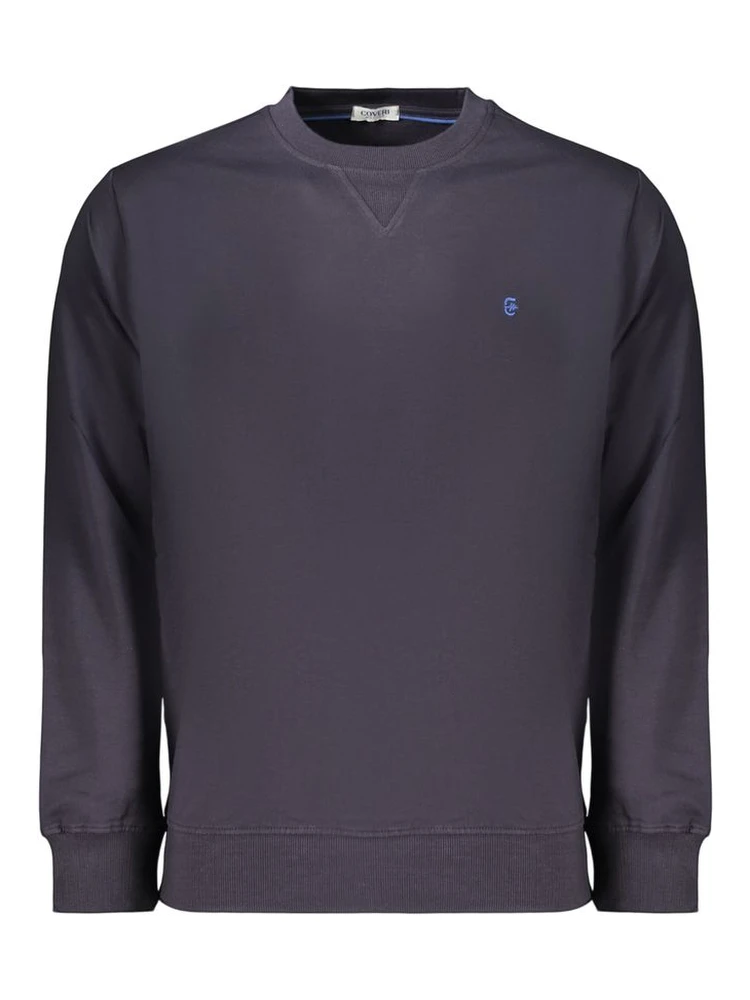 Blue Cotton Men's Sweatshirt