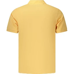 Orange Cotton Men's Polo Shirt