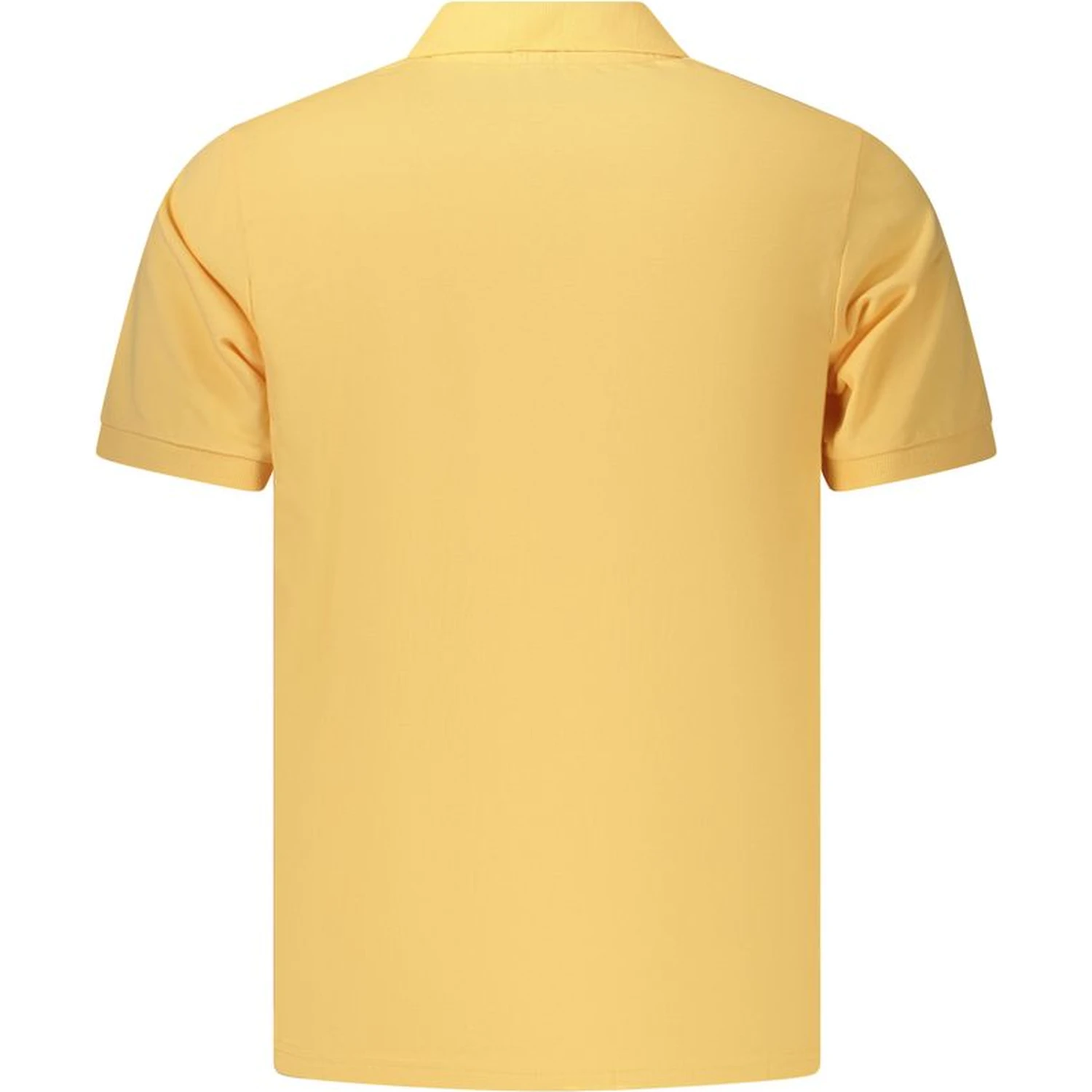 Orange Cotton Men's Polo Shirt