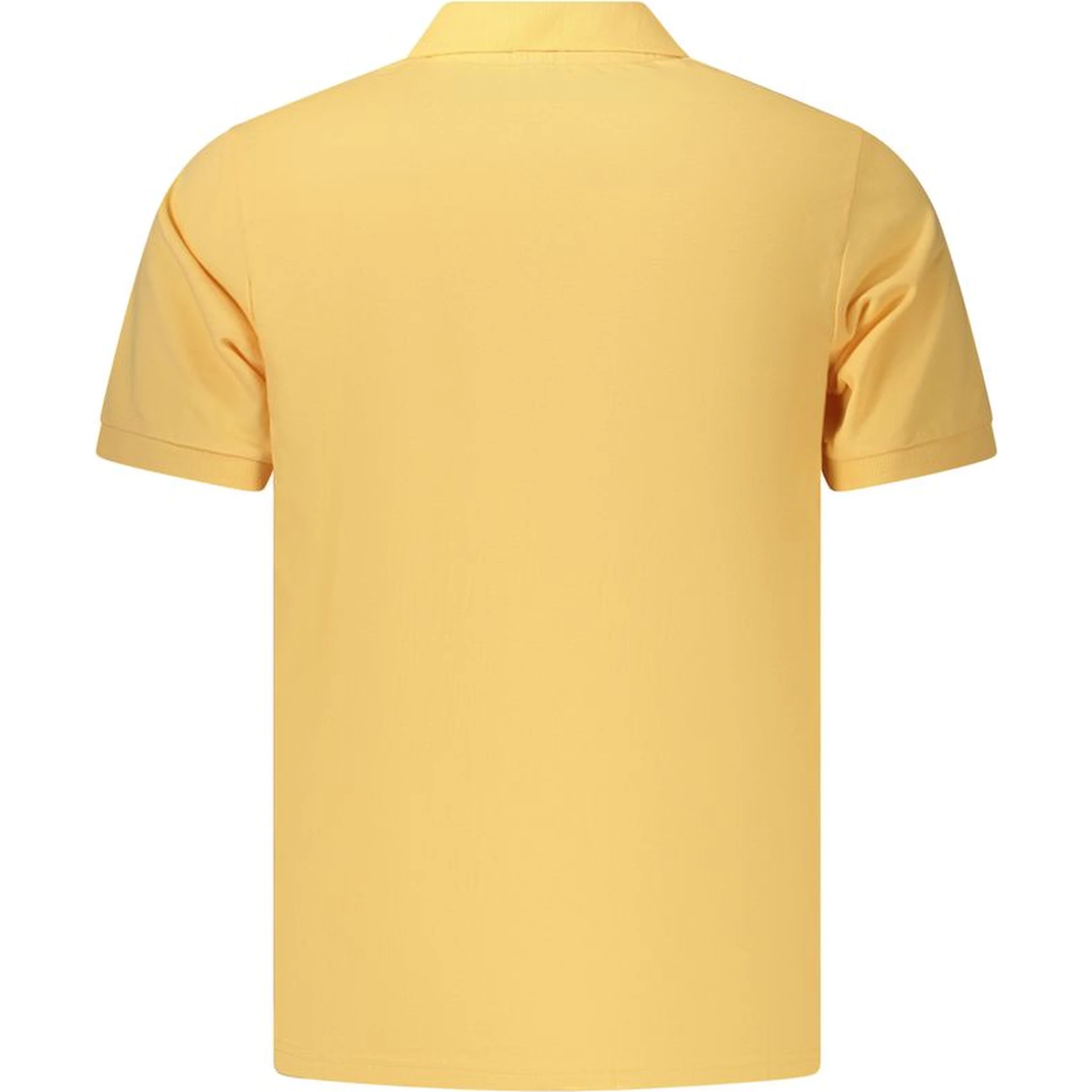 Orange Cotton Men's Polo Shirt