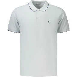 Azzurro Cotton Men's Polo