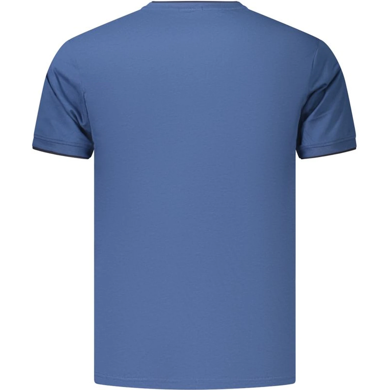 Blue Cotton Men's T-Shirt