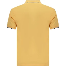 Orange Cotton Men's Polo Shirt