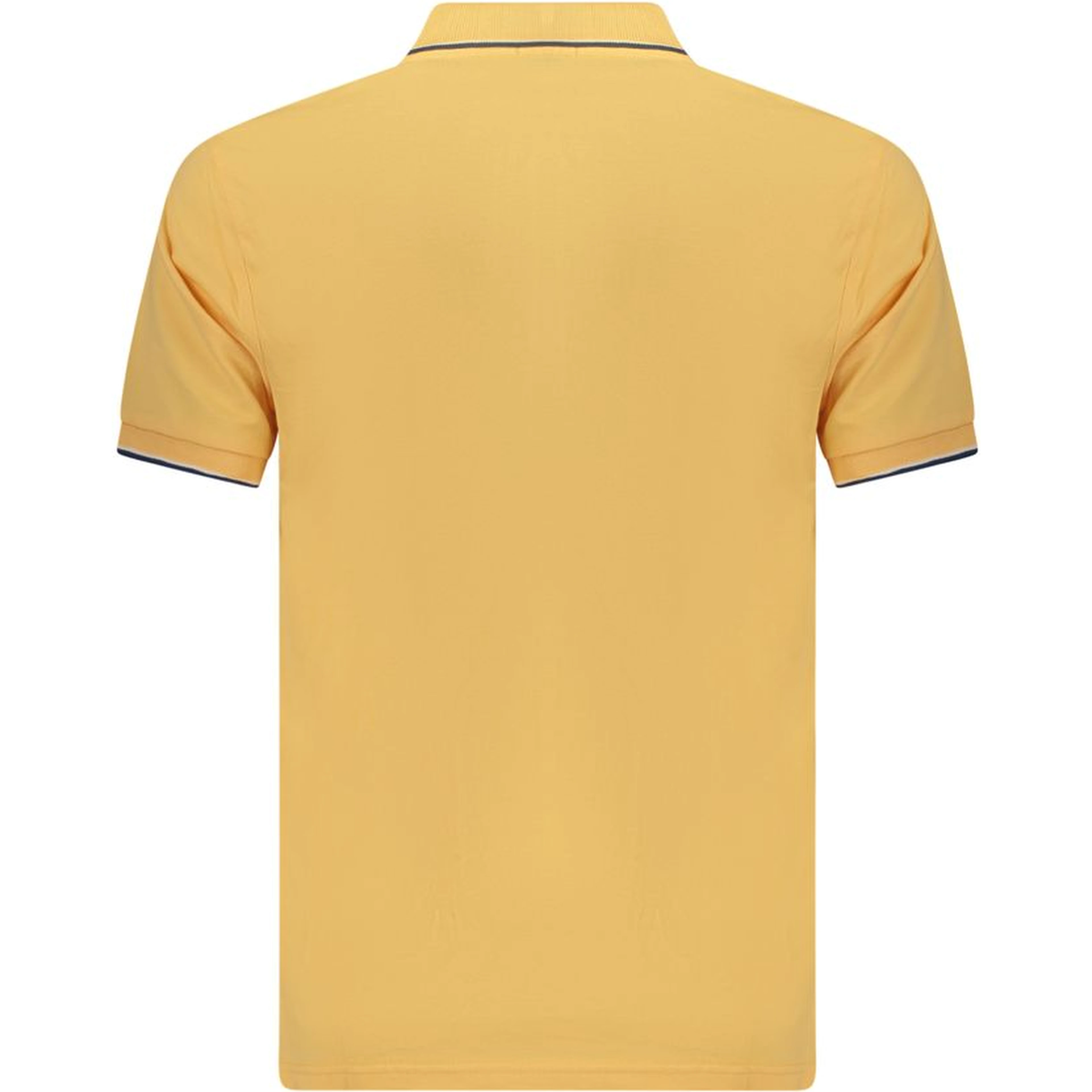 Orange Cotton Men's Polo Shirt