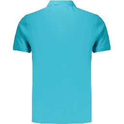 Azzurro Cotton Men Polo