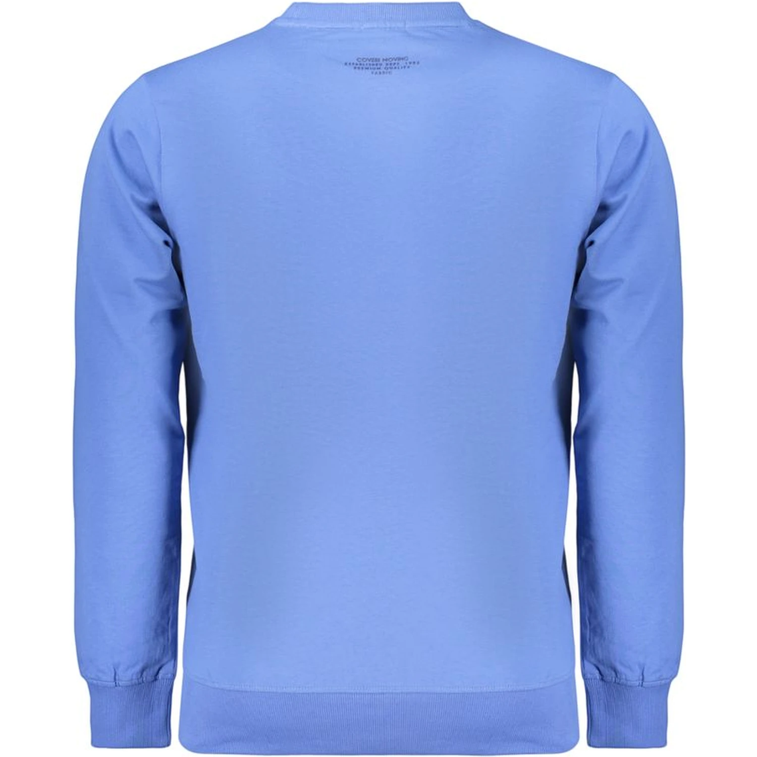 Blue Cotton Men's Sweatshirt