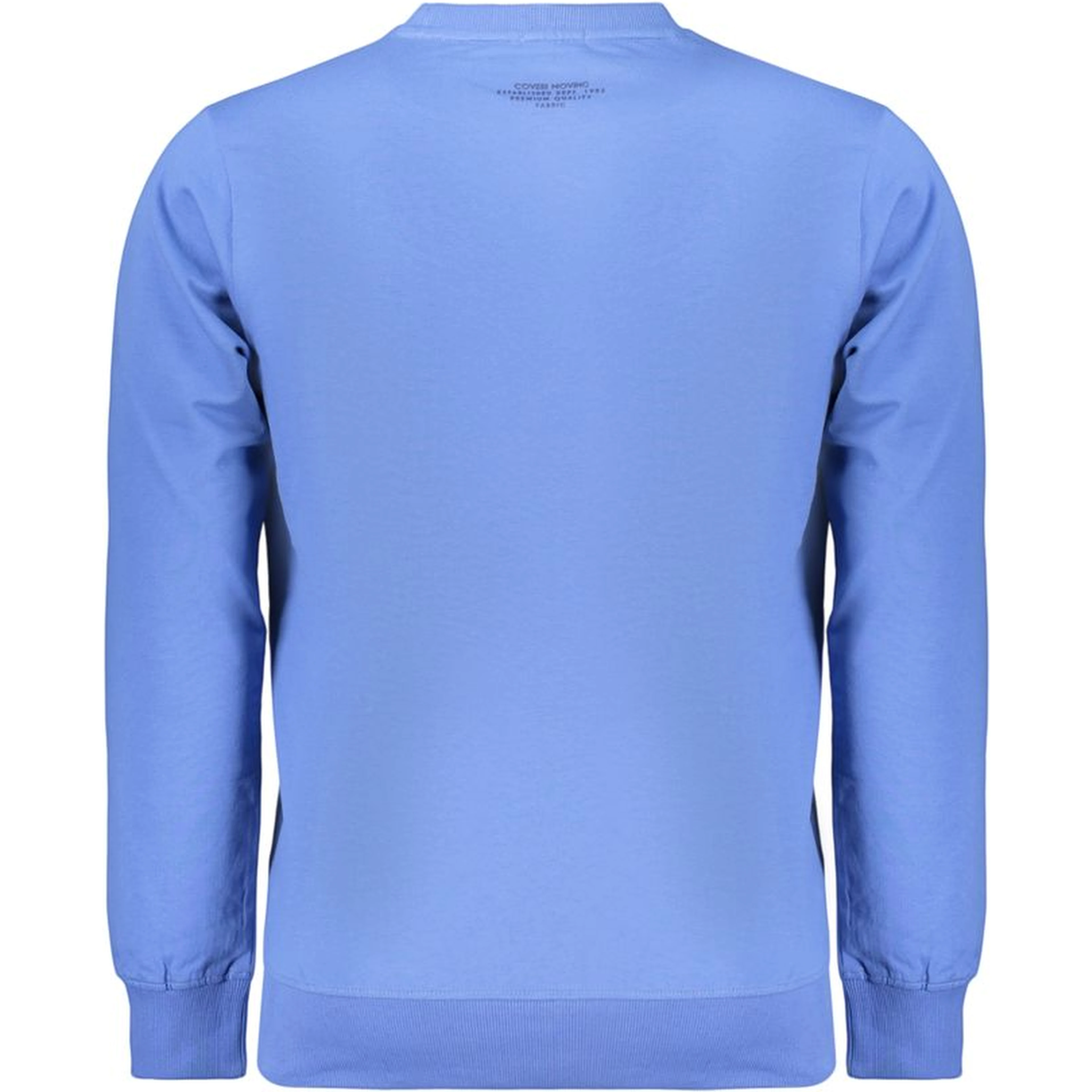 Blue Cotton Men's Sweatshirt