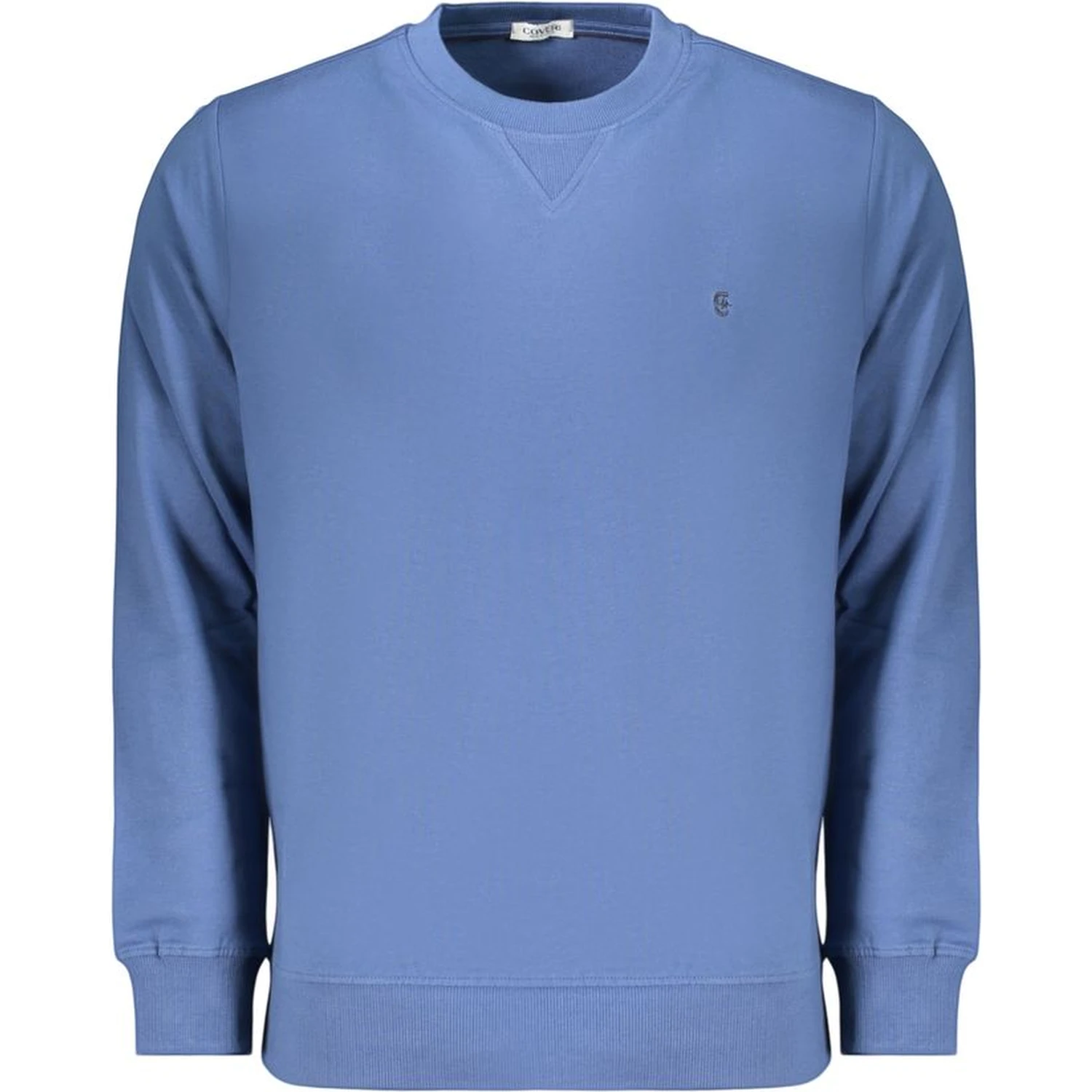 Blue Cotton Men's Sweatshirt