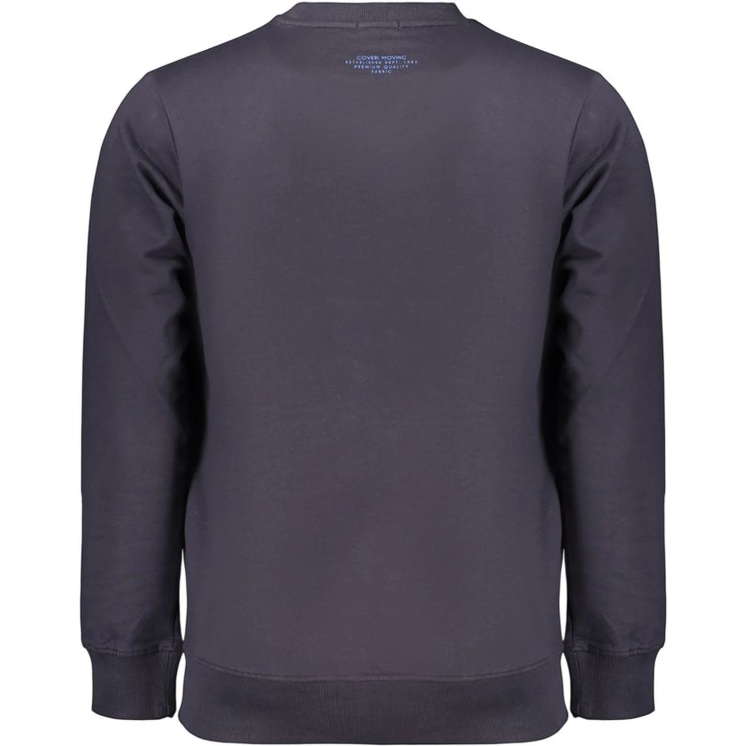 Blue Cotton Men's Sweatshirt