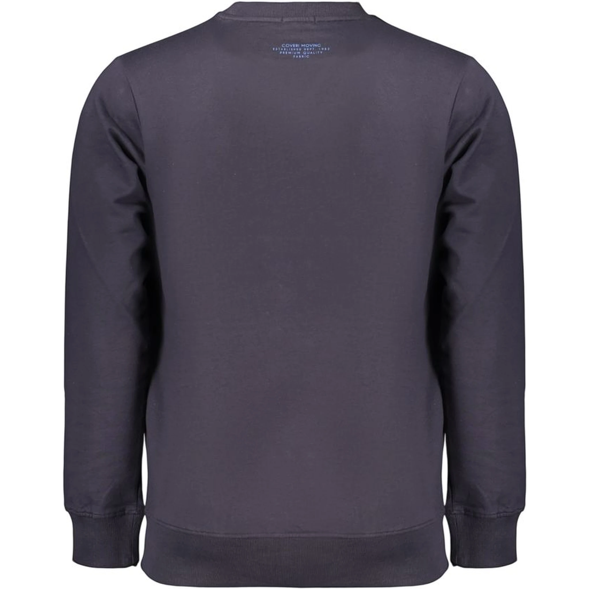 Blue Cotton Men's Sweatshirt