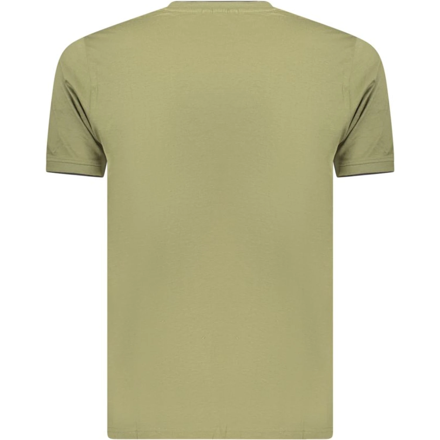 Green Cotton Men's T-Shirt