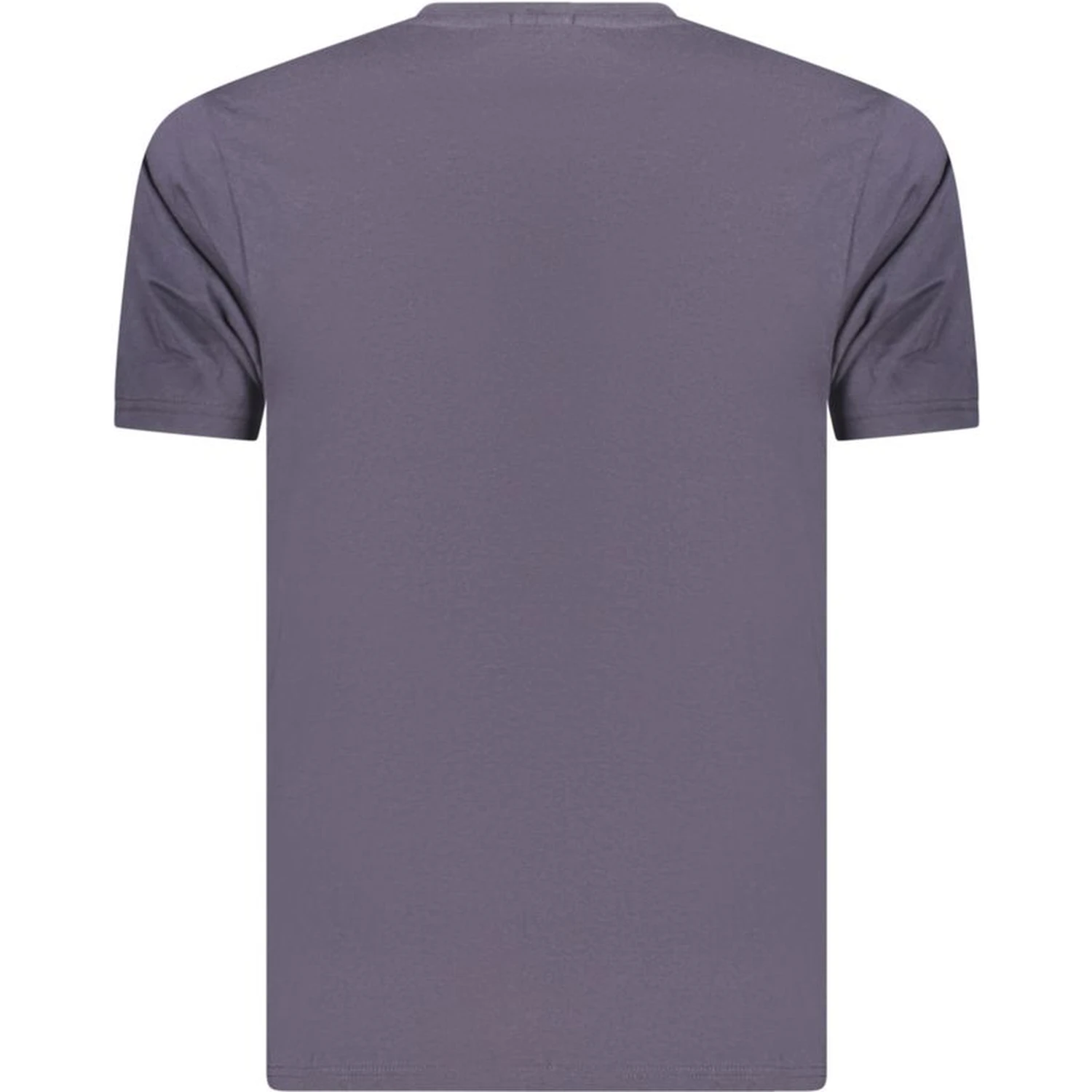 Blue Cotton Men's T-Shirt