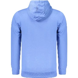 Blue Cotton Men's Sweatshirt